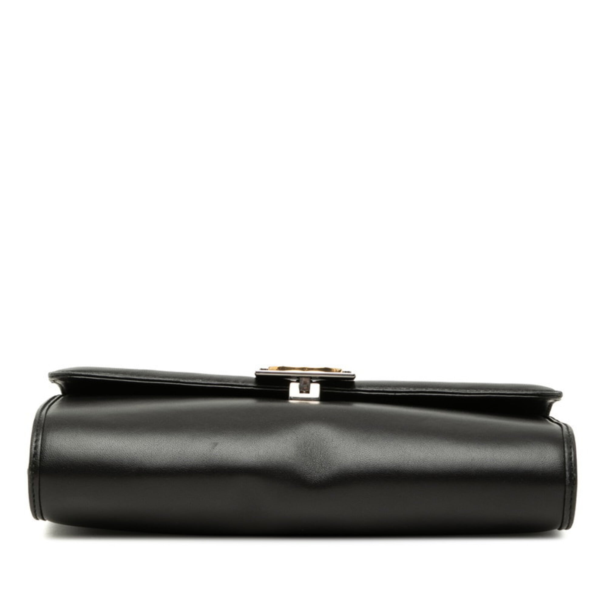 Gucci Black Leather Shoulder Bag (Pre-Owned)