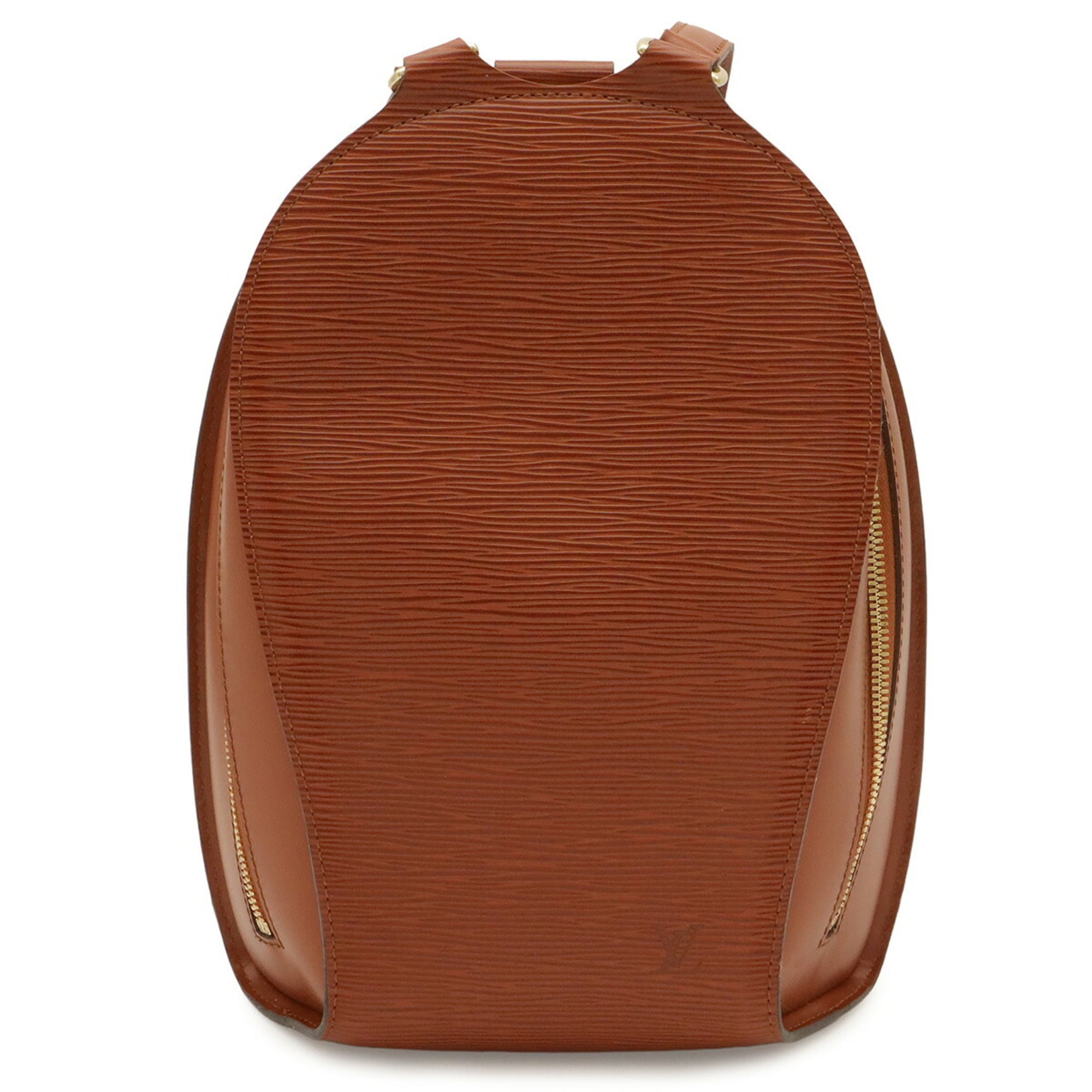 Louis Vuitton Brown Galle Leather Backpack Shoulder Bag (Pre-Owned)