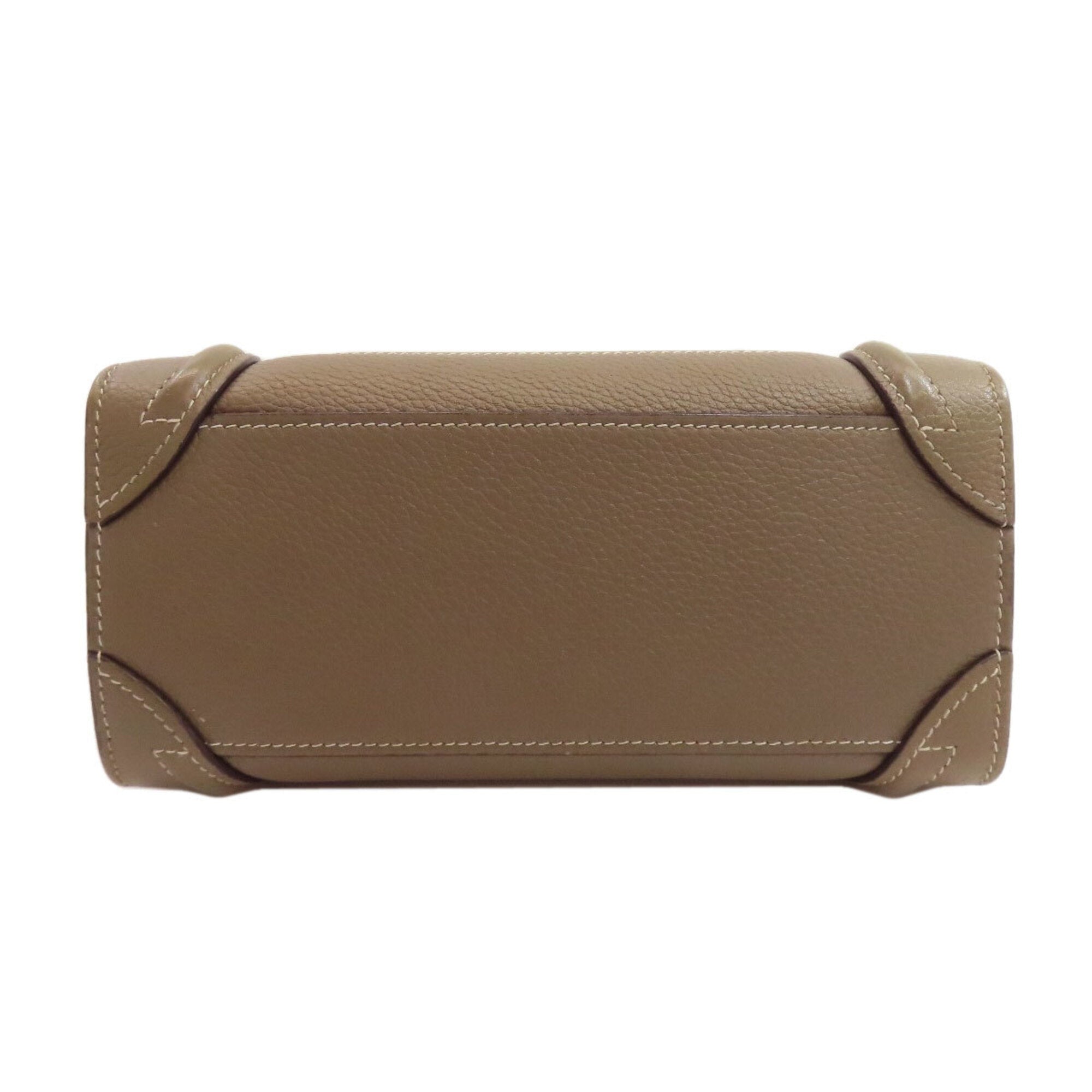 Celine Brown Leather Handbag (Pre-Owned)
