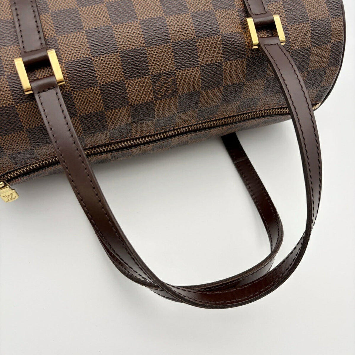 Louis Vuitton Damier Ebene Damier Canvas Handbag Tote Bag (Pre-Owned)