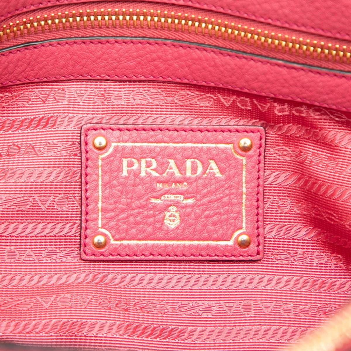 Prada Pink Handbag Shoulder Bag (Pre-Owned)