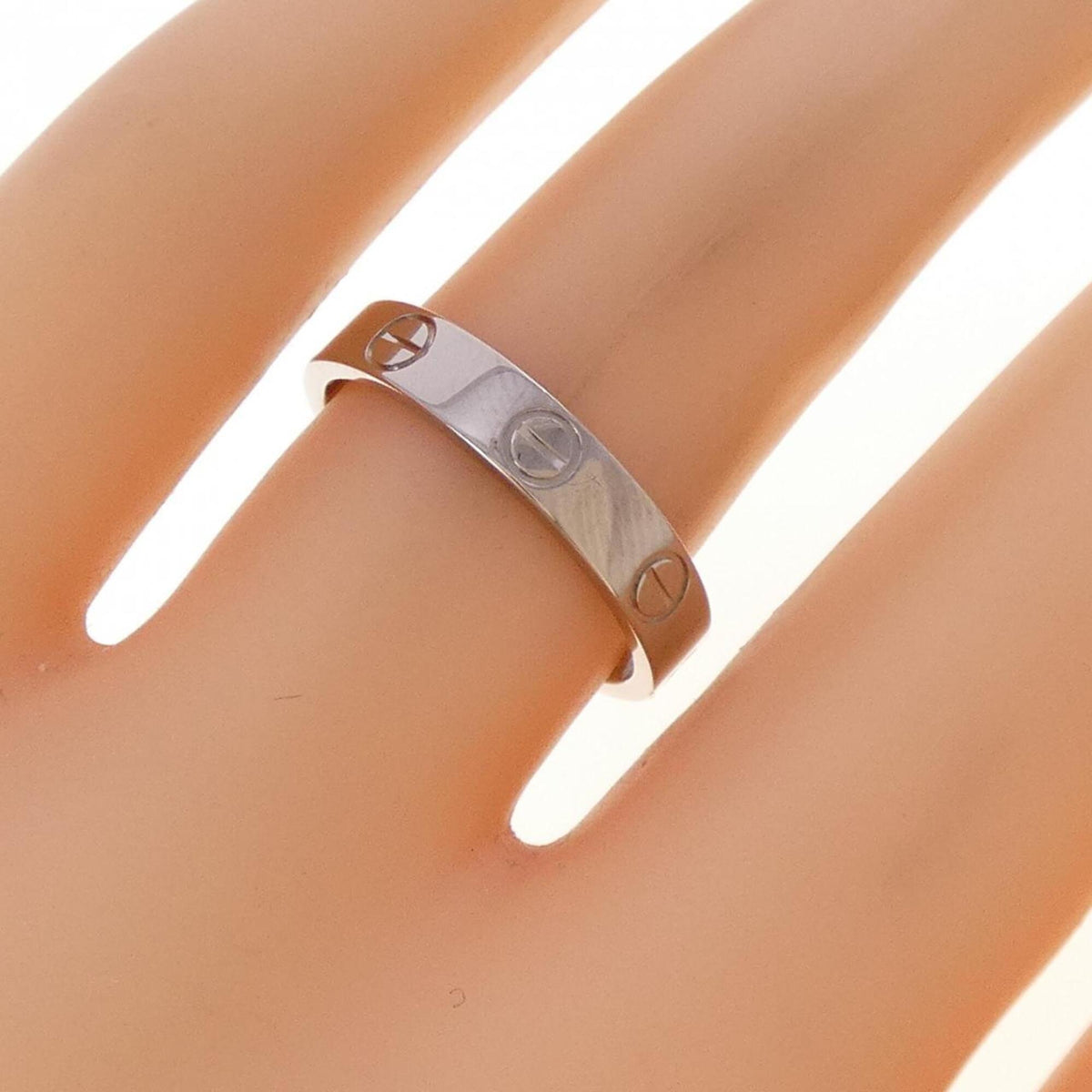 Cartier White Gold (18K) Band Ring (Pre-Owned)