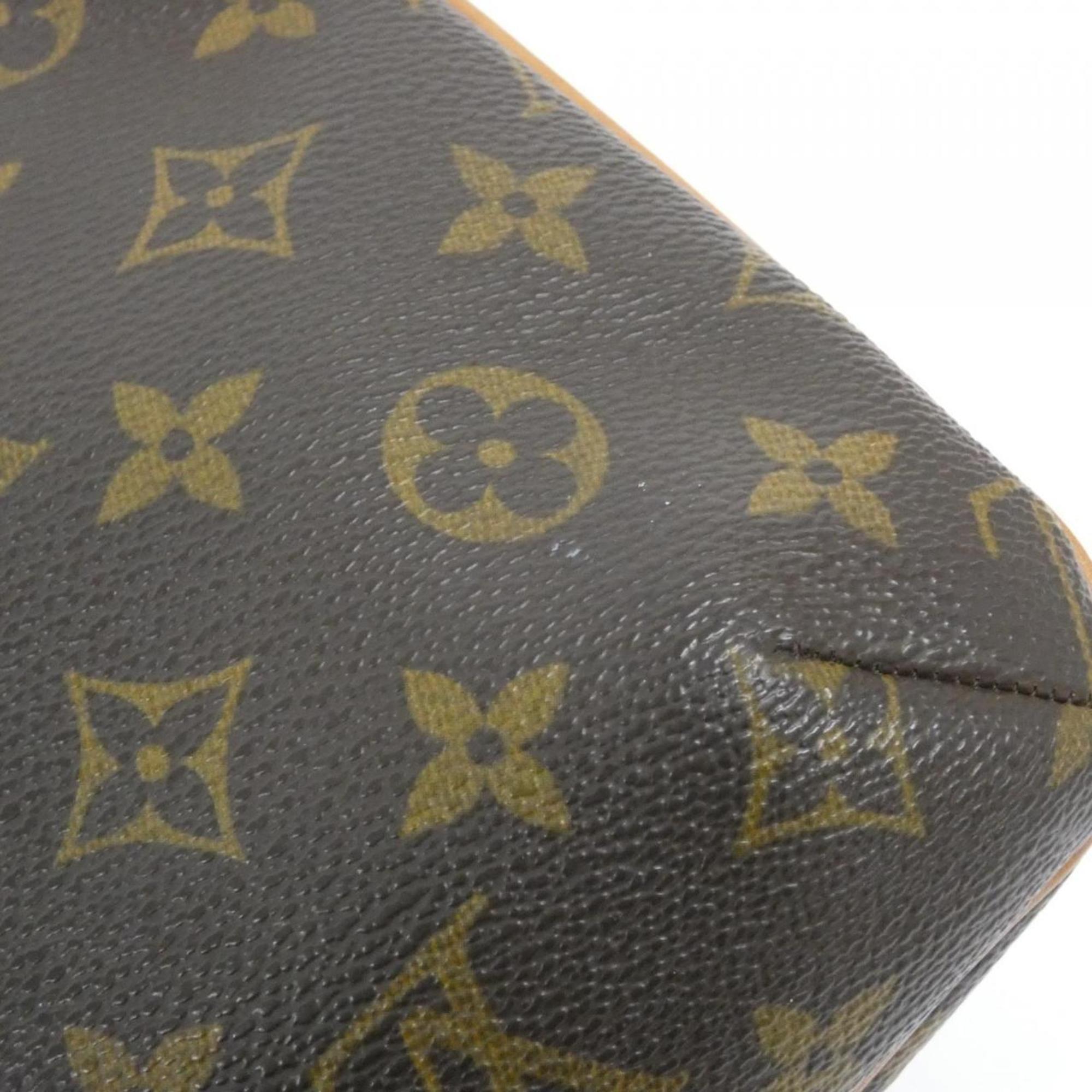 Louis Vuitton Brown Coated Canvas Shoulder Bag (Pre-Owned)
