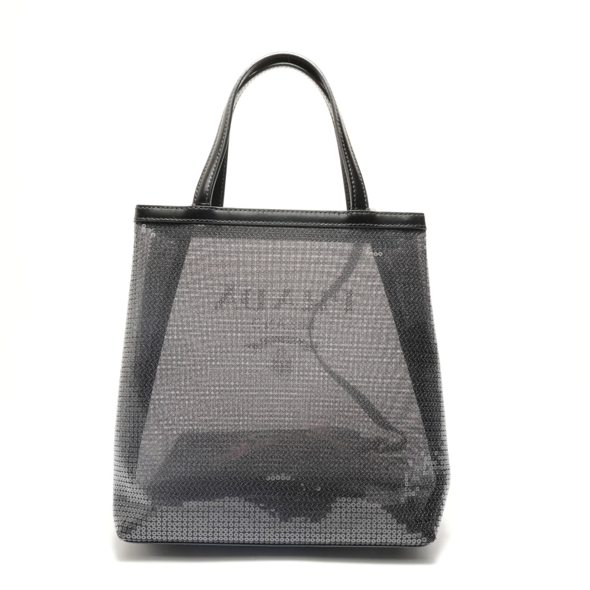 Prada Black Spangles Handbag Pouch (Pre-Owned)