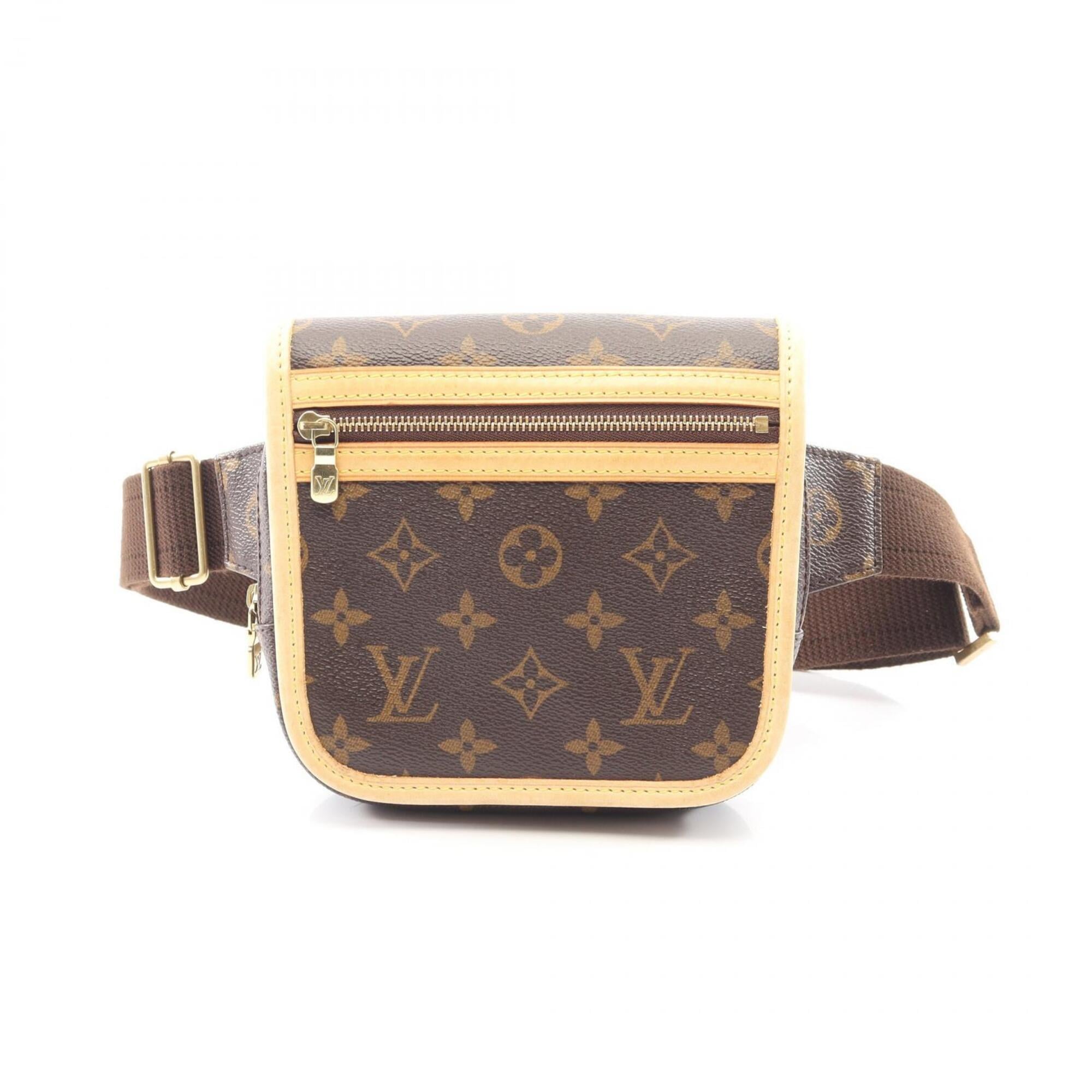 Louis Vuitton Brown Coated Canvas Pvc Monogram Leather Fanny Pack Handbag (Pre-Owned)