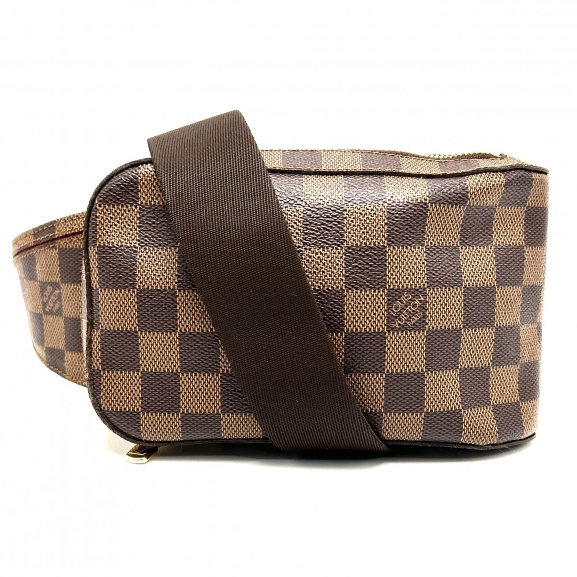 Louis Vuitton Brown Damier Canvas Fanny Pack Pouch Sling Bag (Pre-Owned)