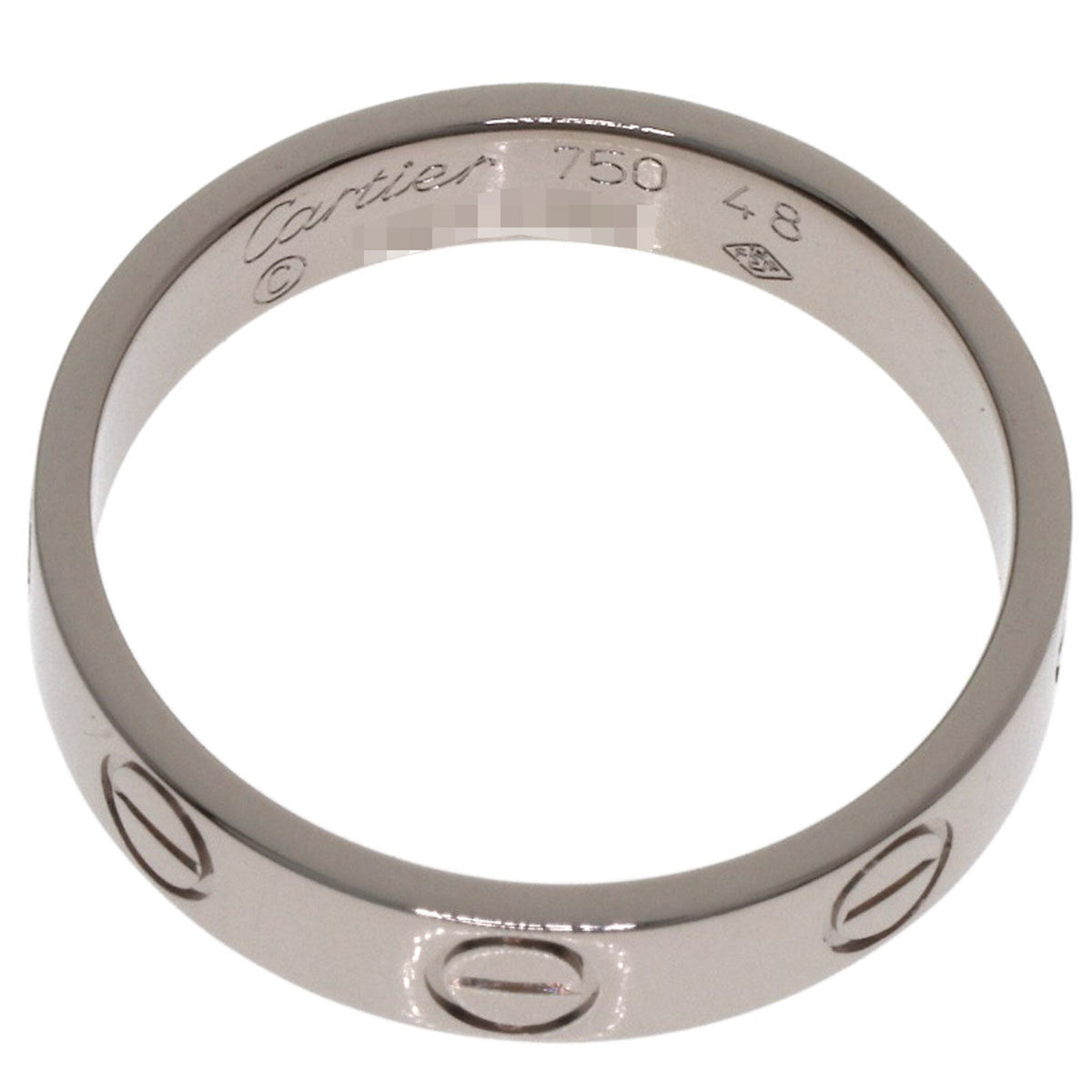 Cartier White Gold (18K) Band Ring (Pre-Owned)