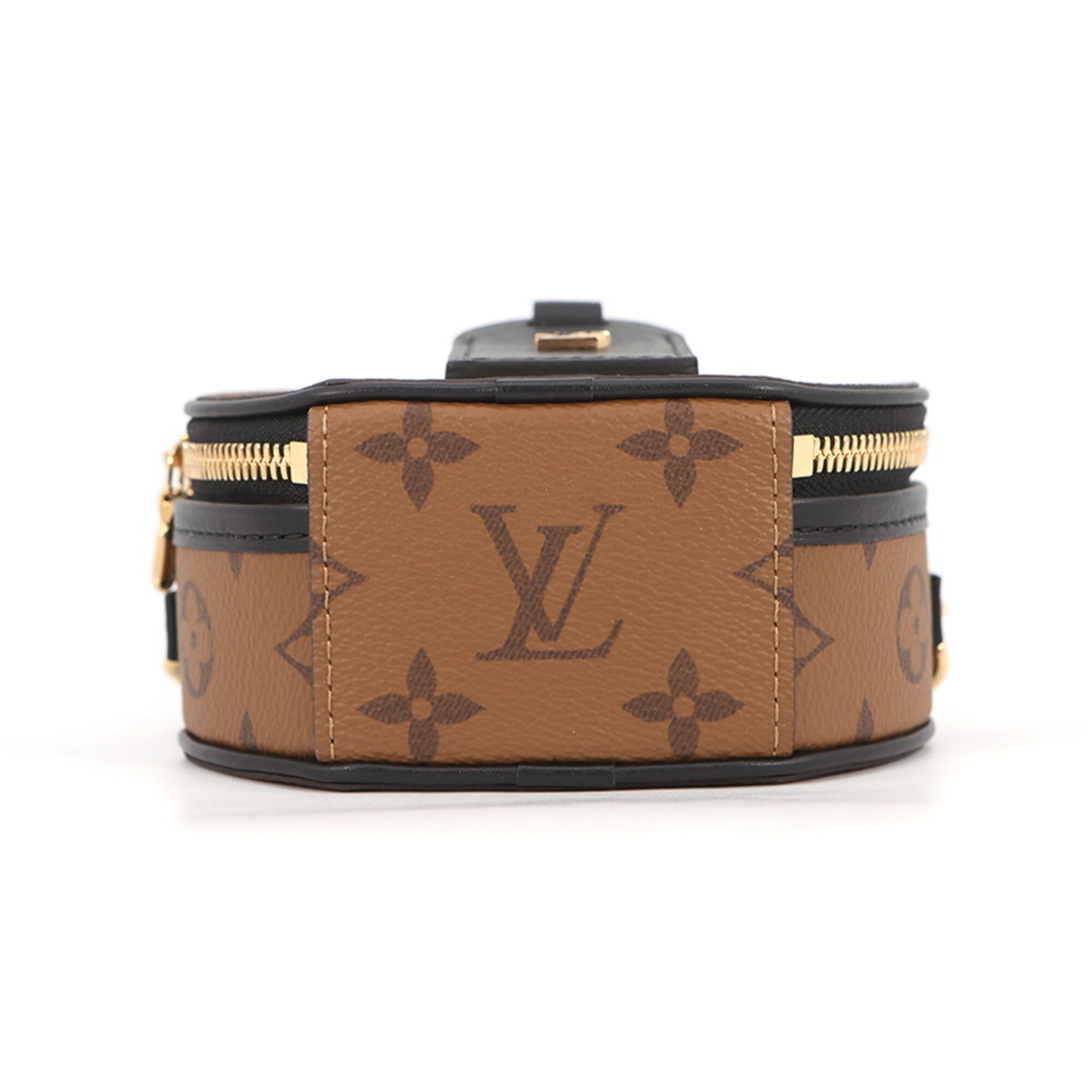 Louis Vuitton Beige Monogram Reverse Monogram Reverse Handbag Shoulder Bag (Pre-Owned)