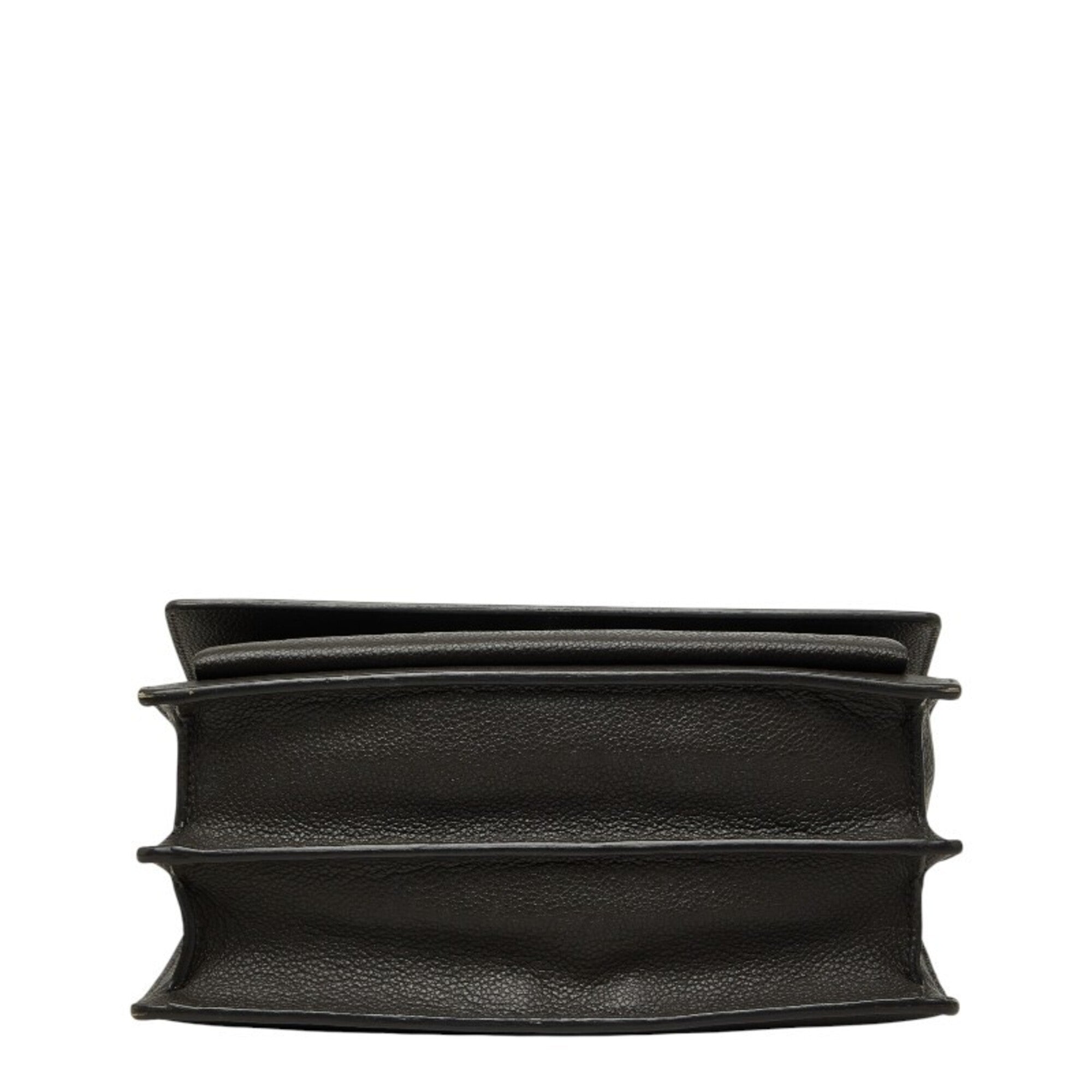 Saint Laurent Gray Leather Shoulder Bag (Pre-Owned)