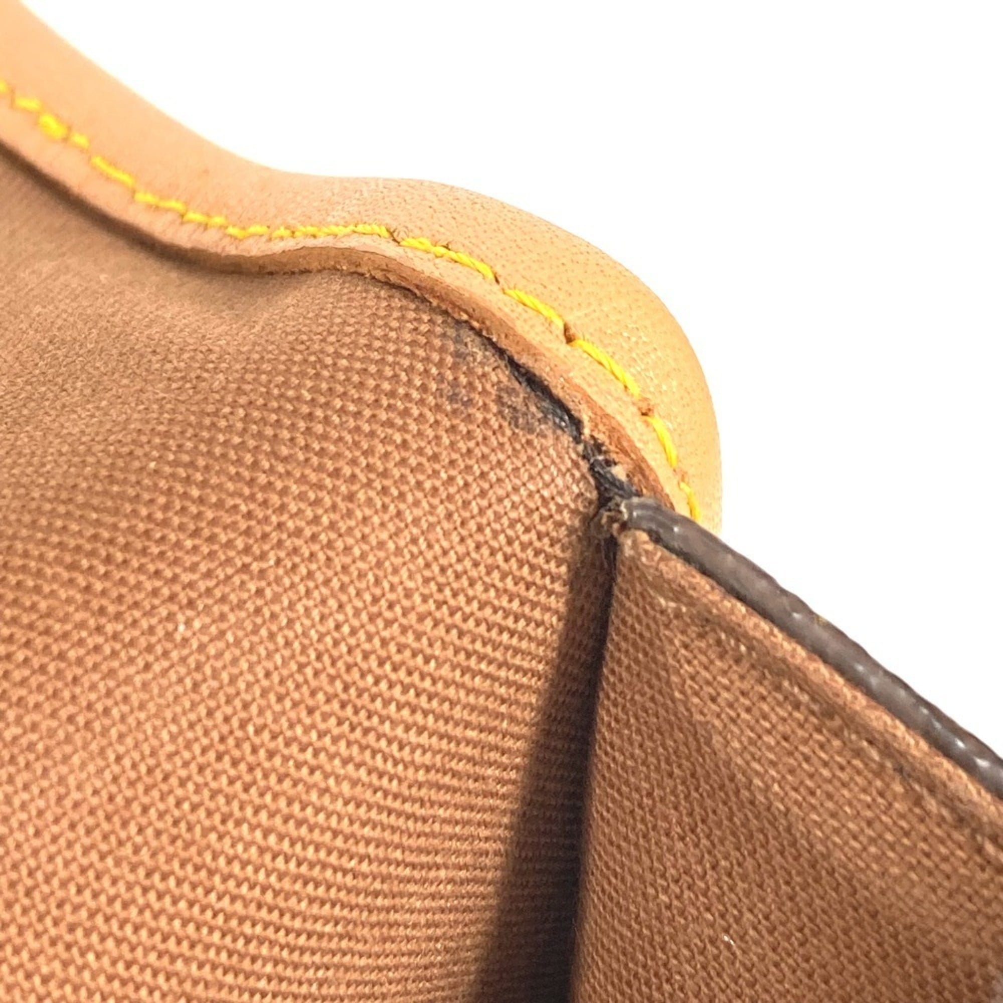 Louis Vuitton Brown Galle Monogram Monogram Briefcase Handbag (Pre-Owned)