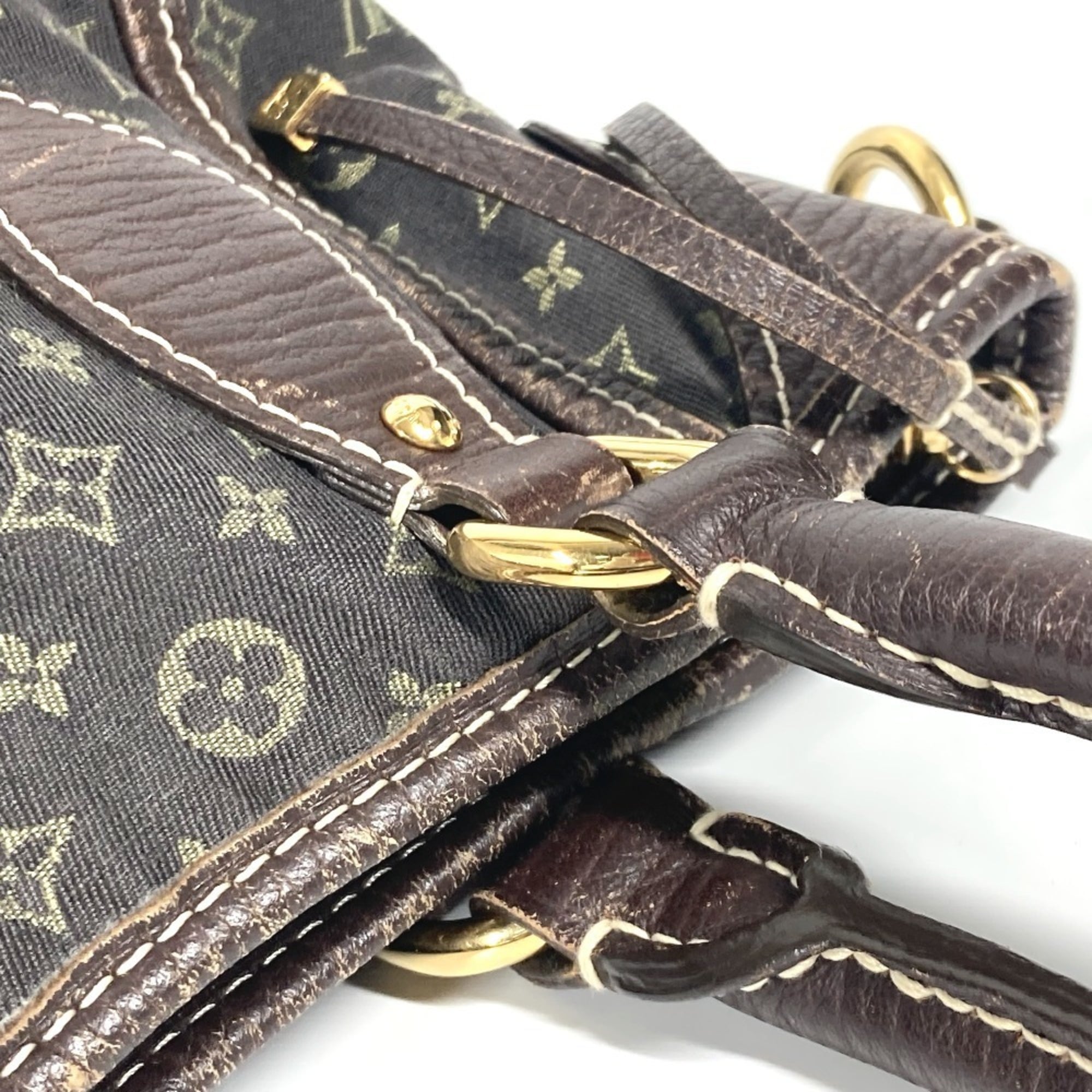 Louis Vuitton Brown Monogram Mini Handbag Shoulder Bag Tote Bag (Pre-Owned)