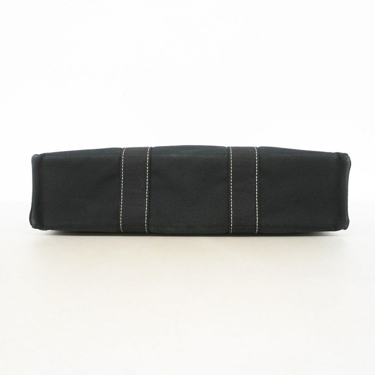 Hermes Black Canvas Tote Bag (Pre-Owned)
