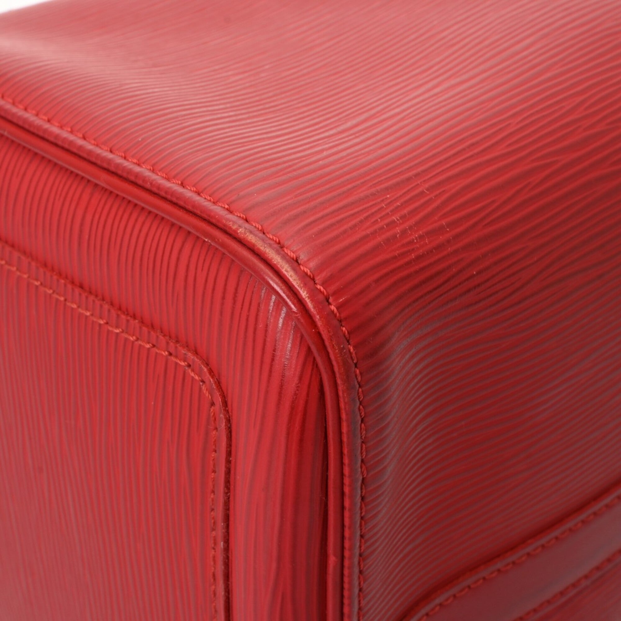 Louis Vuitton Castilian Red Epi Leather Handbag (Pre-Owned)