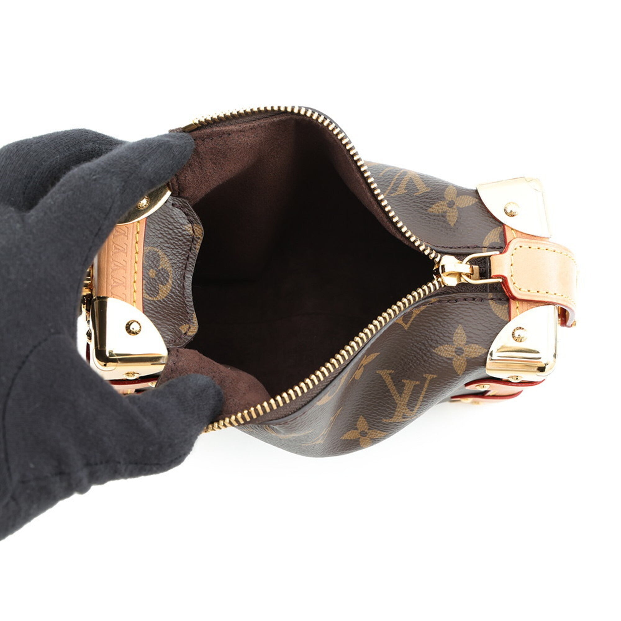 Louis Vuitton Brown Monogram Handbag Shoulder Bag (Pre-Owned)