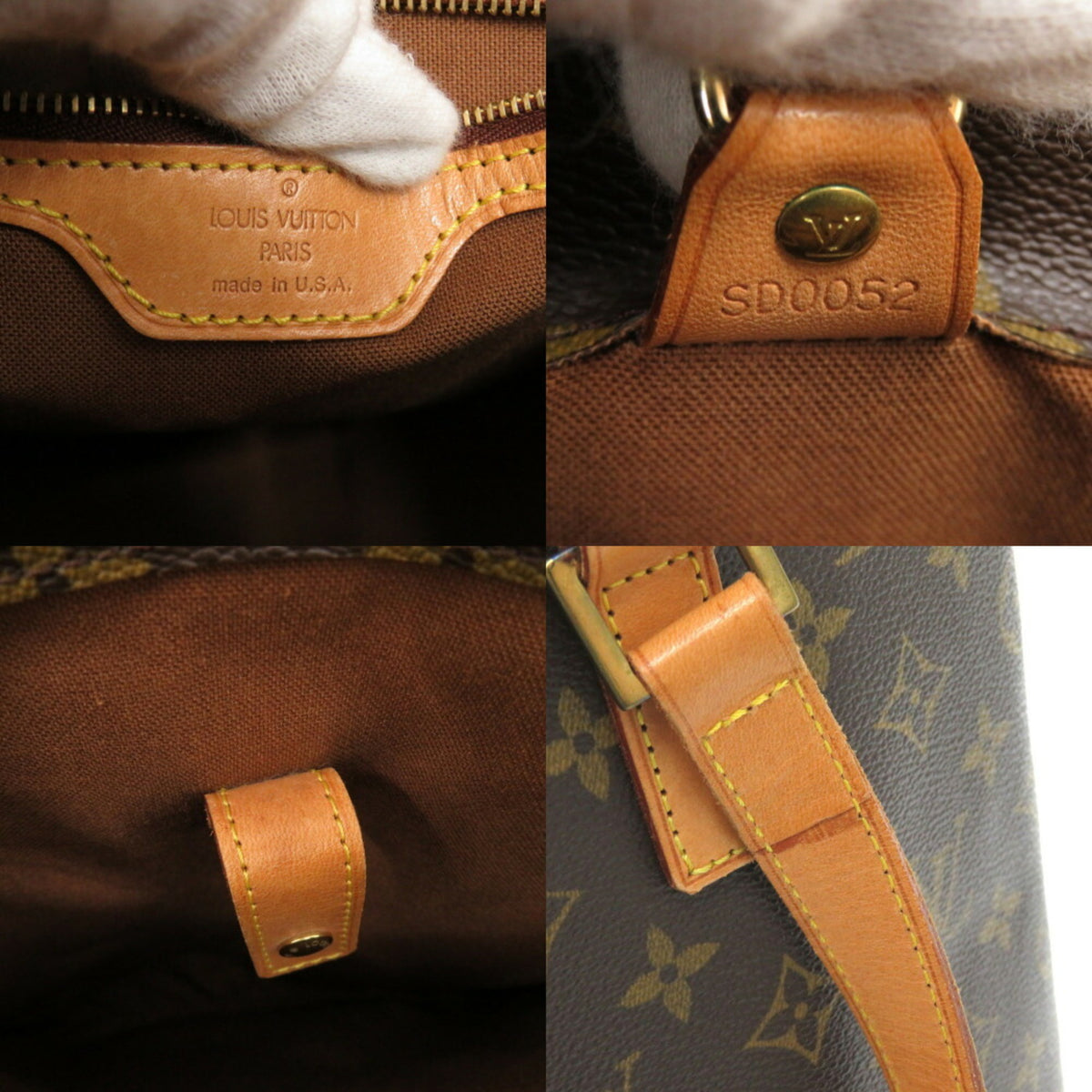Louis Vuitton Brown Monogram Tote Bag (Pre-Owned)