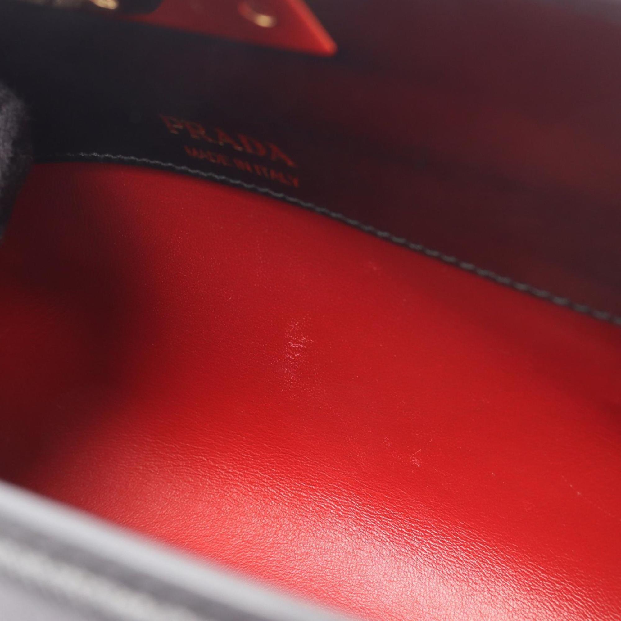 Prada Black Leather Handbag (Pre-Owned)