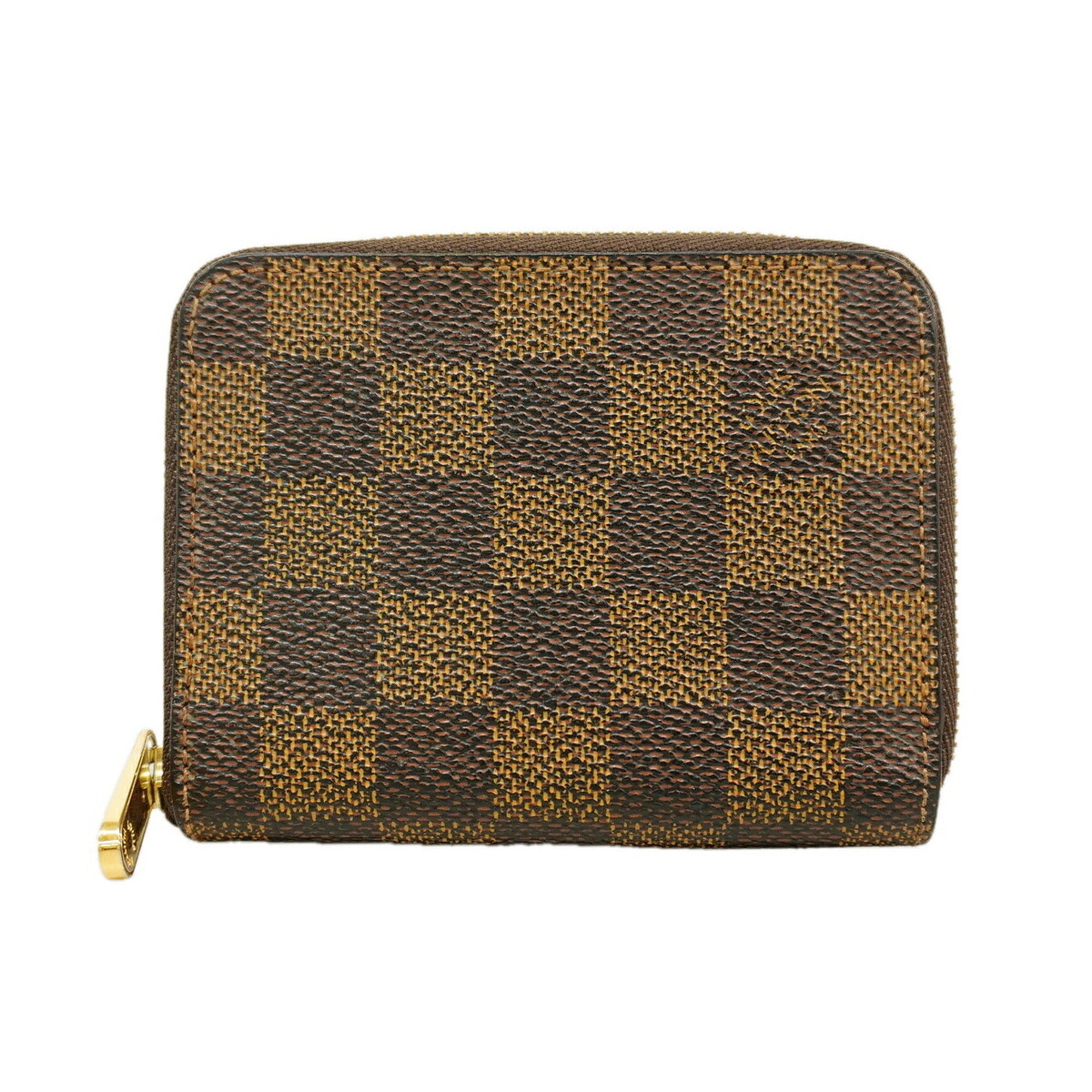 Louis Vuitton Ebene Coin Purse/Coin Case (Pre-Owned)