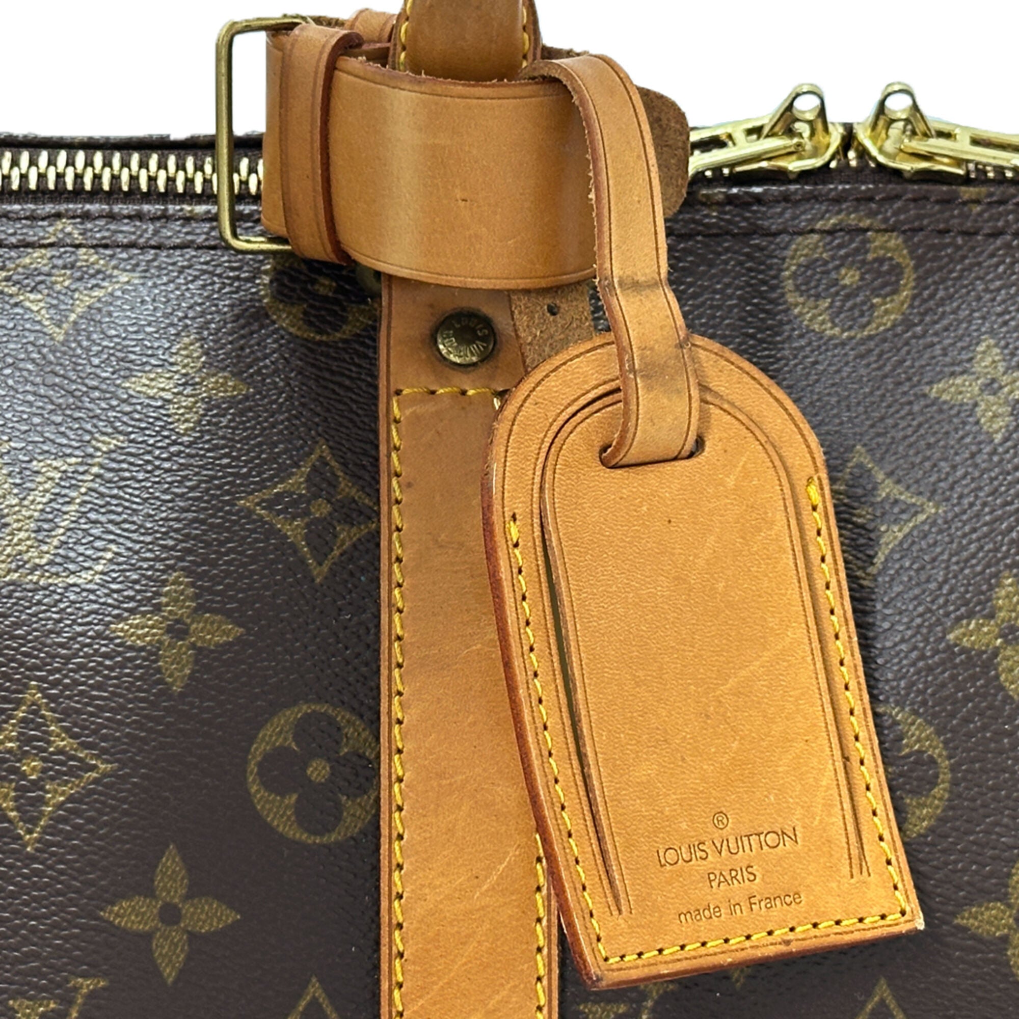Louis Vuitton Brown Monogram Monogram Boston Bag Handbag (Pre-Owned)