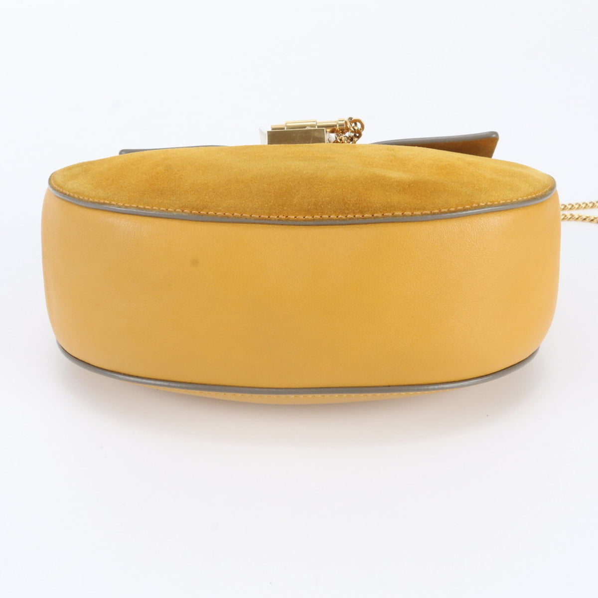 Chloé Yellow Leather Crossbody Bag Handbag Shoulder Bag Tote Bag (Pre-Owned)