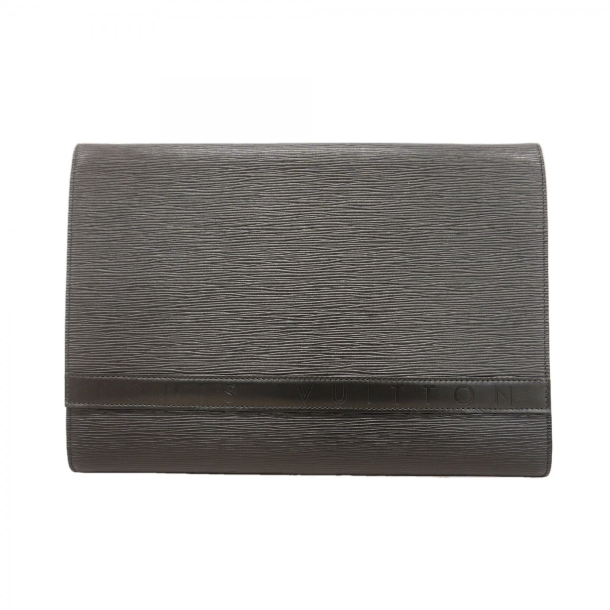 Louis Vuitton Noir Clutch Bag (Pre-Owned)