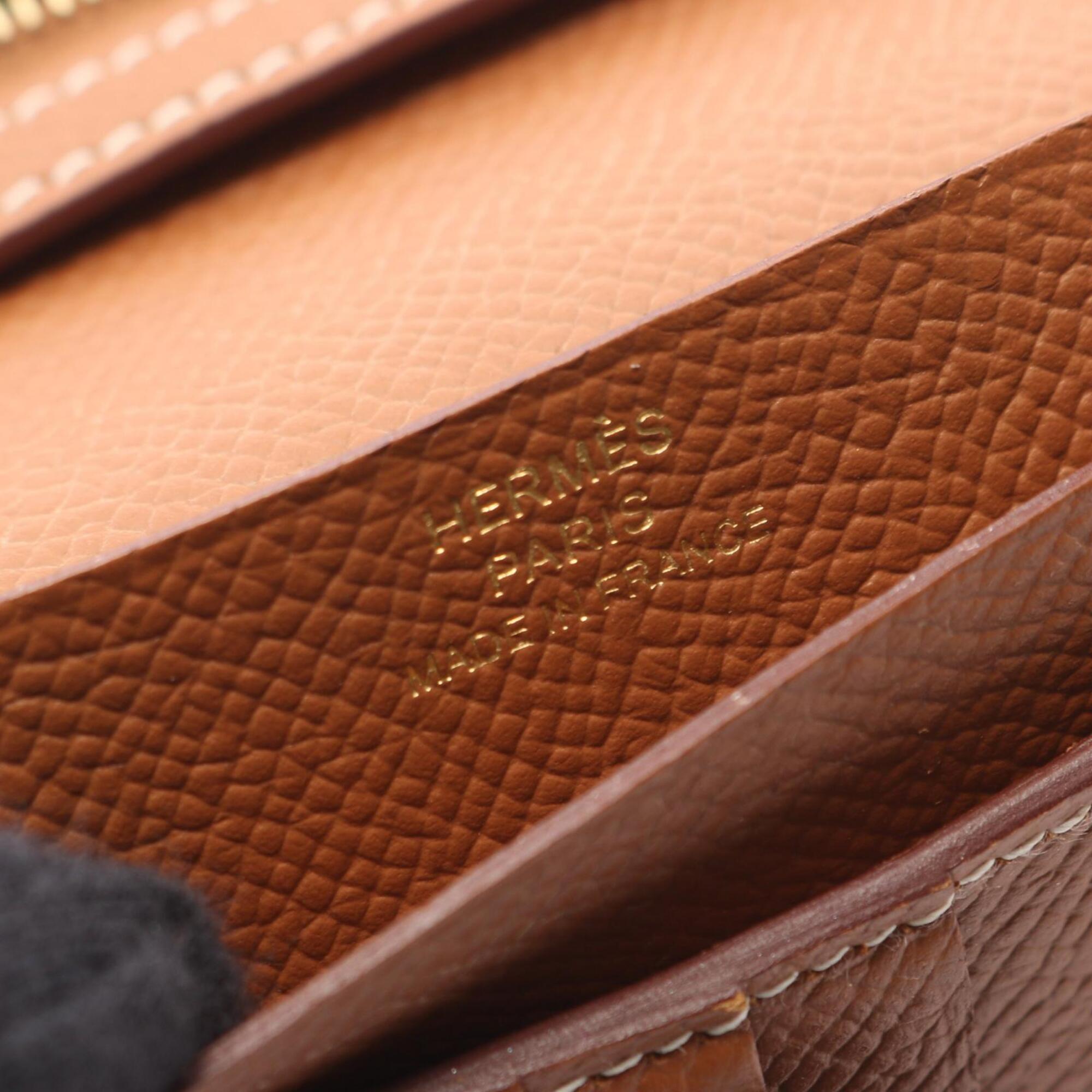 Hermes Brown Epsom Leather Wallet (Bi-Fold) (Pre-Owned)