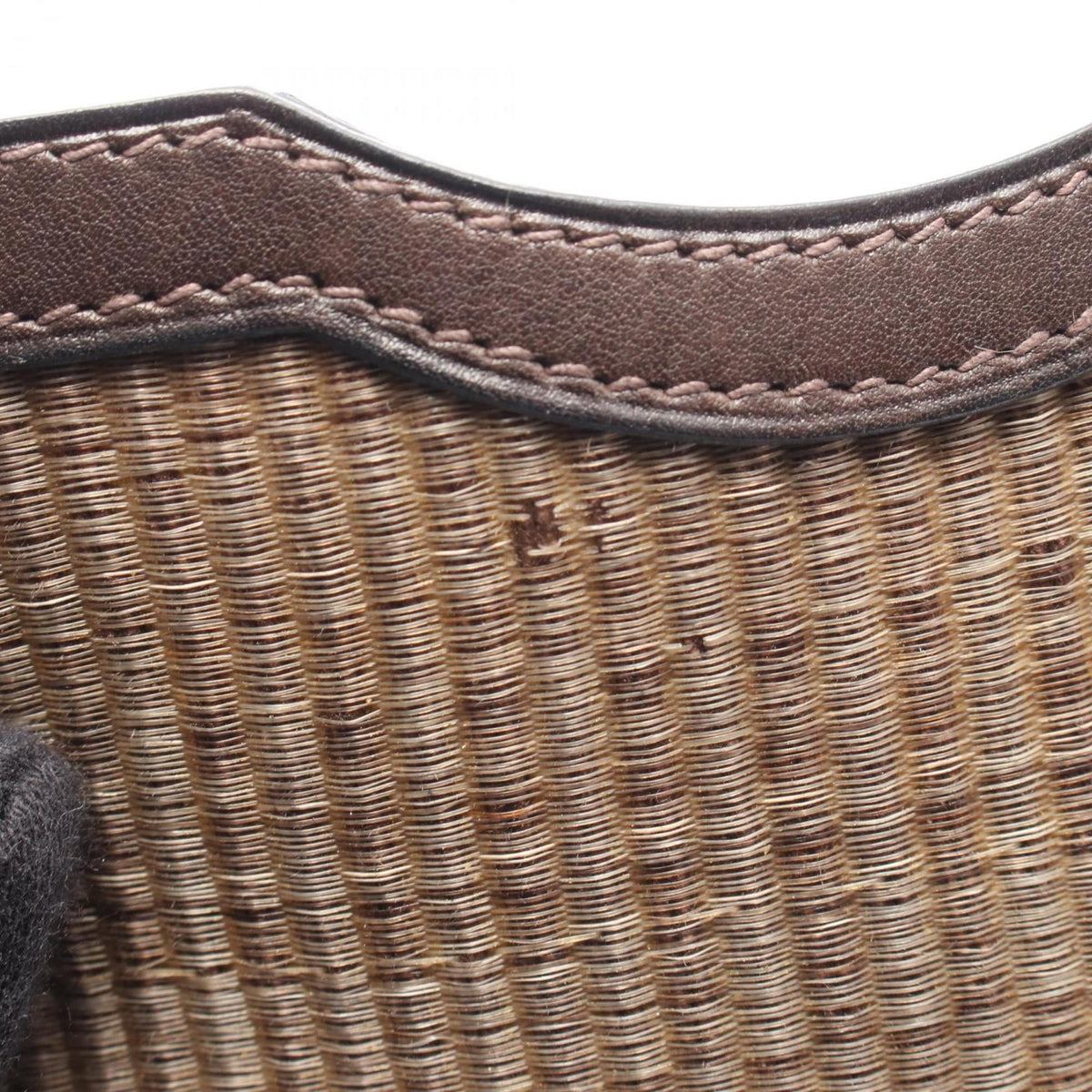 Hermes Brown Barenia Leather Leather Shoulder Bag (Pre-Owned)