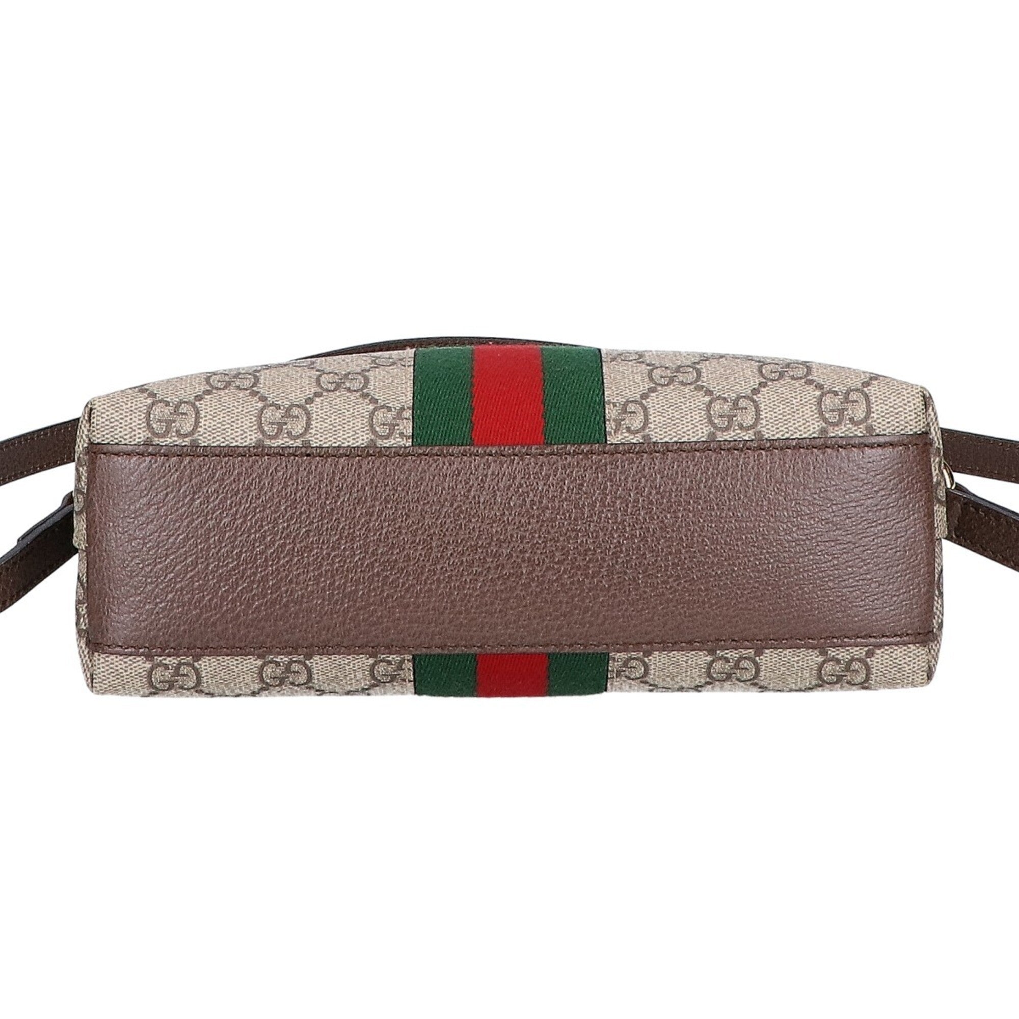 Gucci Dark Brown Pvc Shoulder Bag (Pre-Owned)