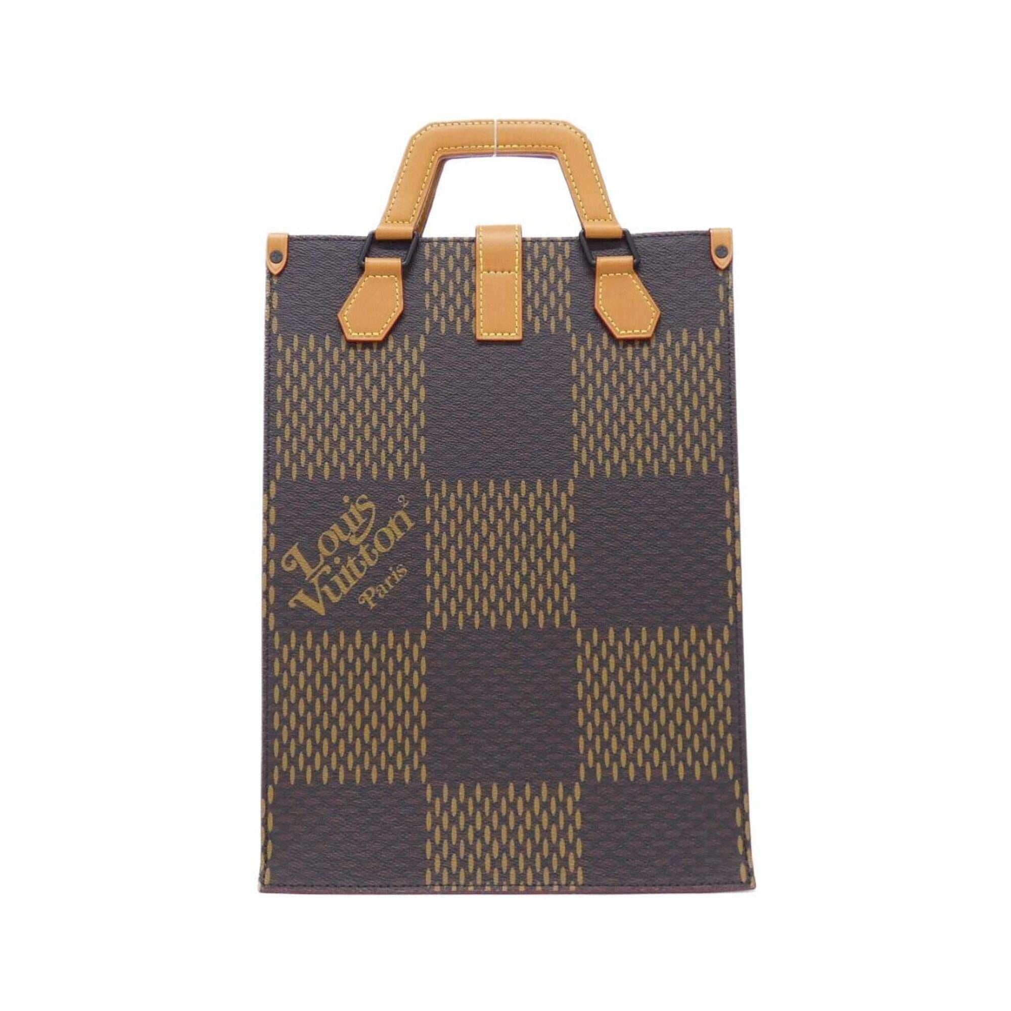Louis Vuitton Damier Canvas Ebene Coated Canvas Handbag (Pre-Owned)