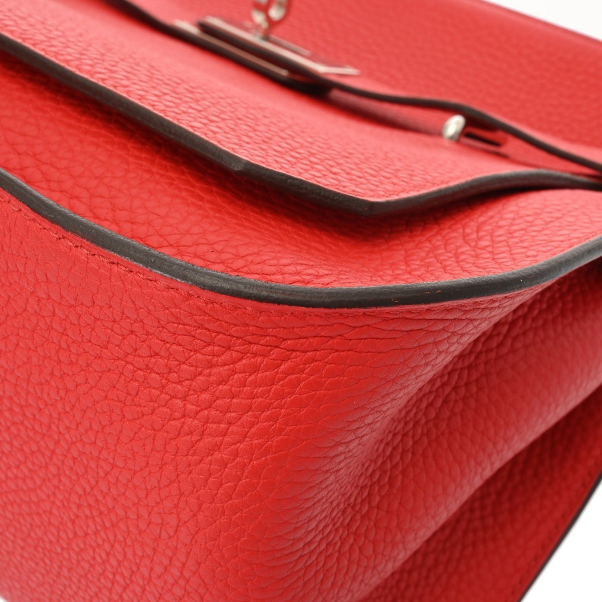 Hermes Taurillon Clemence Leather Shoulder Bag (Pre-Owned)