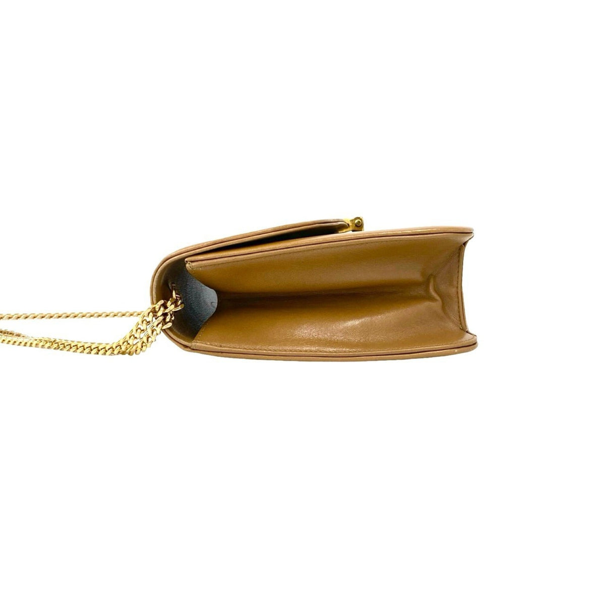 Christian Dior Brown Leather Pochette Shoulder Bag (Pre-Owned)