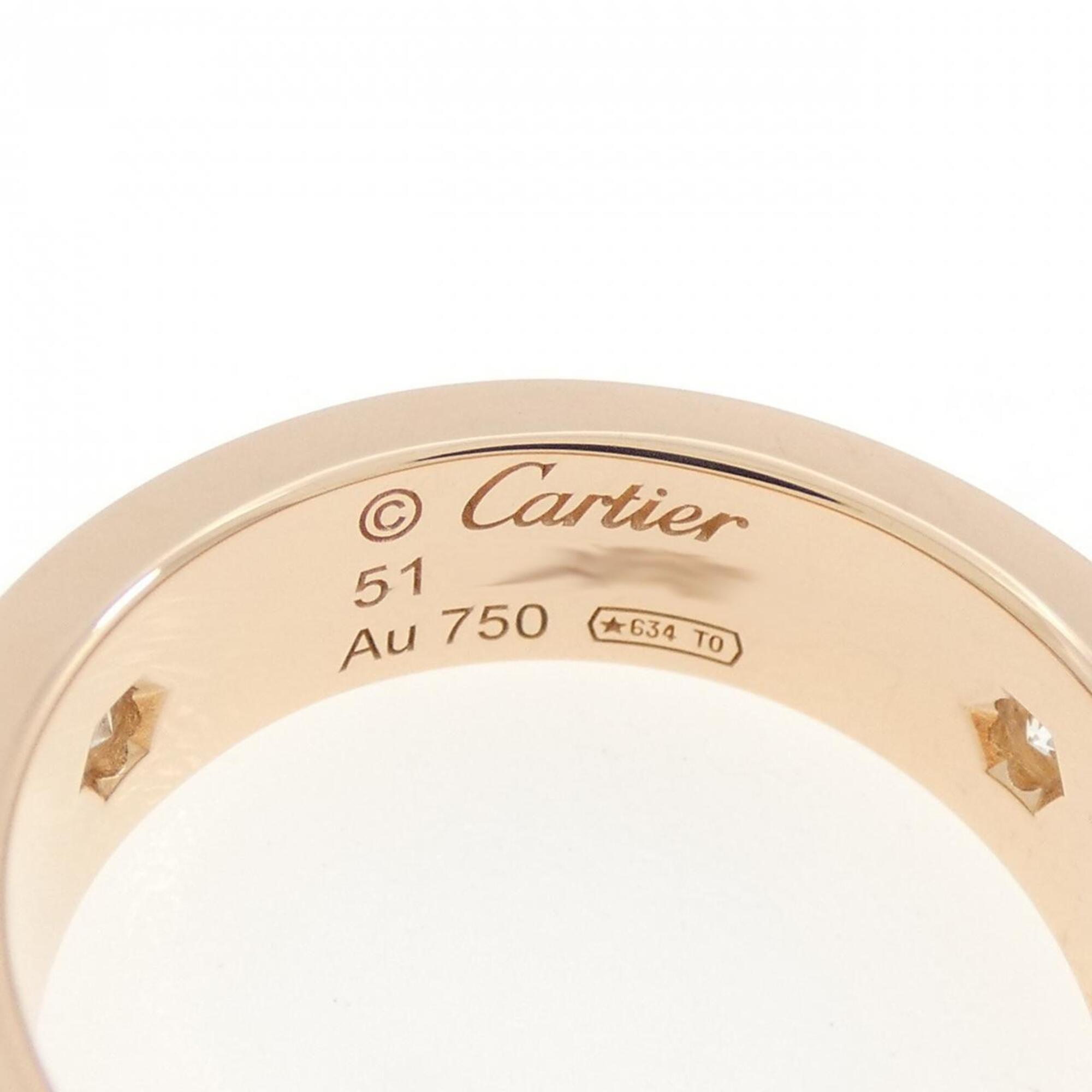 Cartier Pink Gold (18K) Band Ring (Pre-Owned)