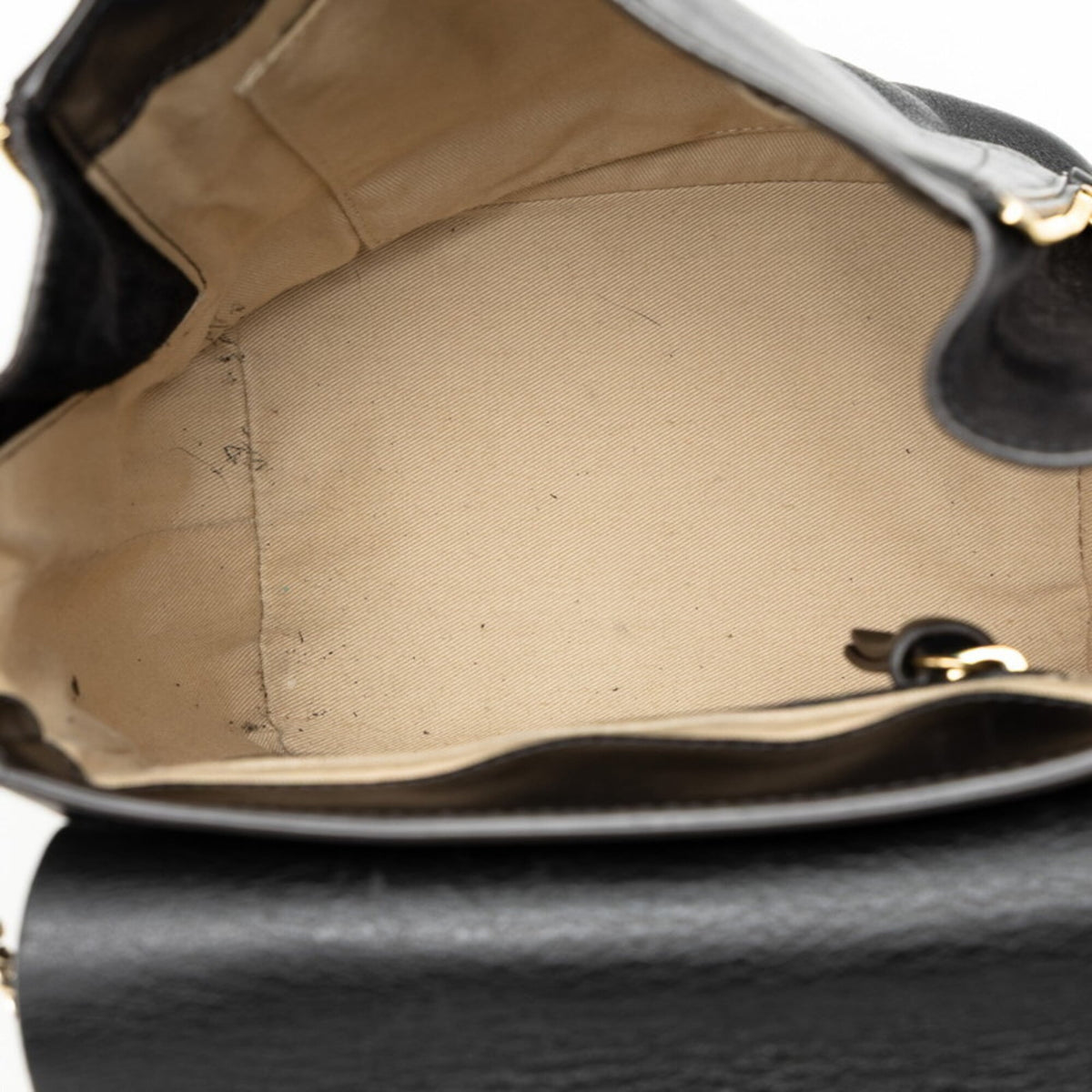 Chloé Black Leather Suede Shoulder Bag (Pre-Owned)