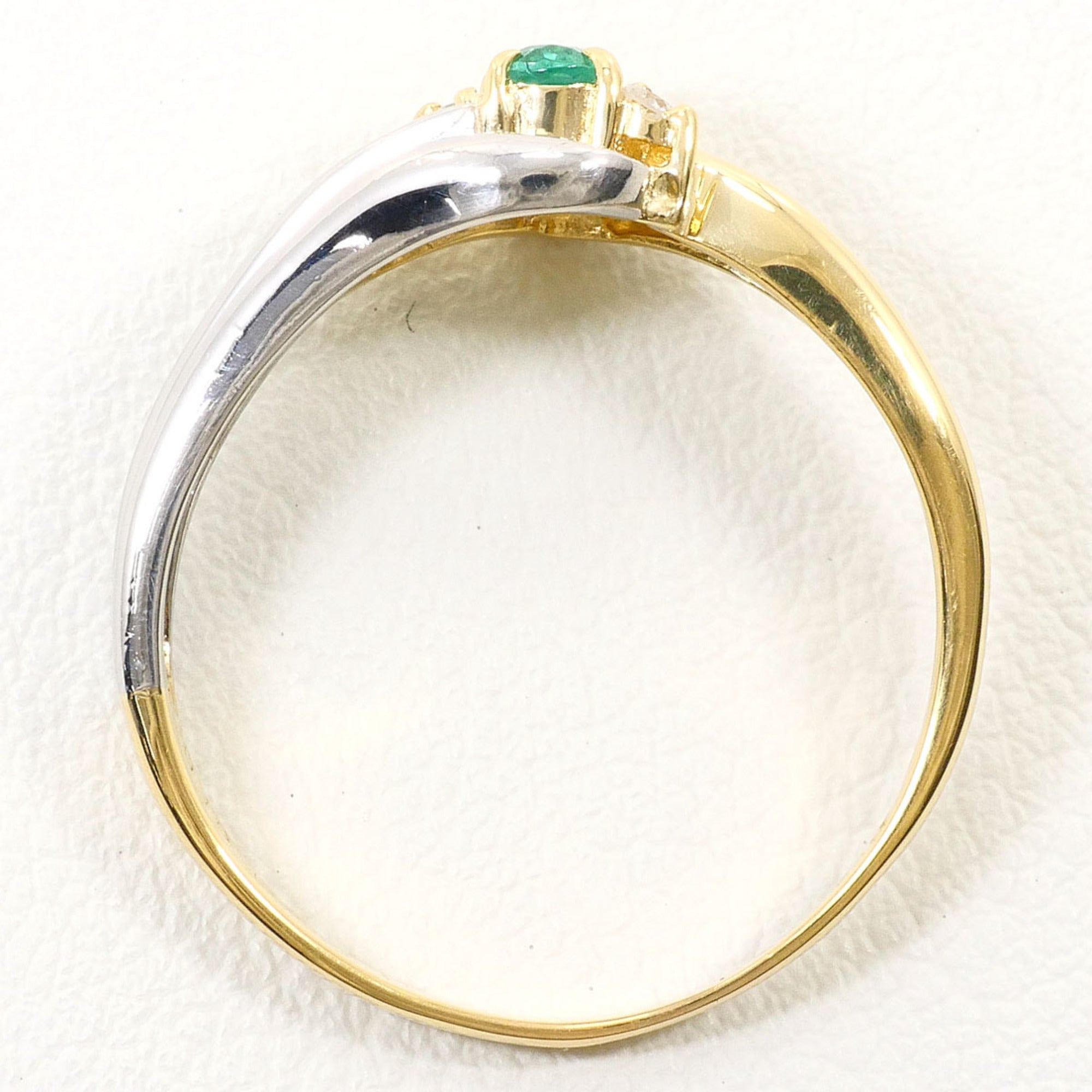 Unbranded Platinum Yellow Gold Yellow Gold (18K) Platinum 850 Band Ring (Pre-Owned)