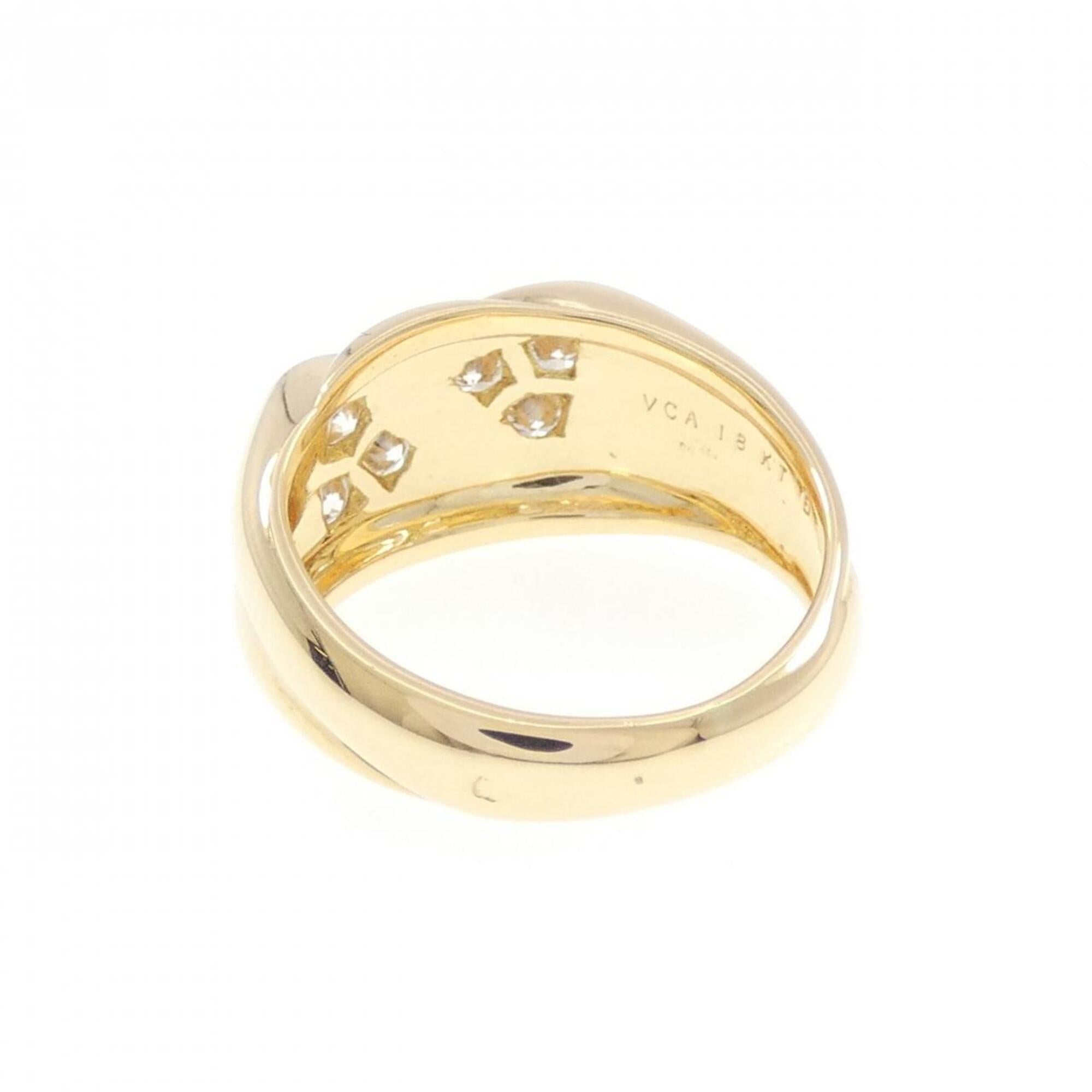Van Cleef & Arpels Yellow Gold (18K) Band Ring (Pre-Owned)