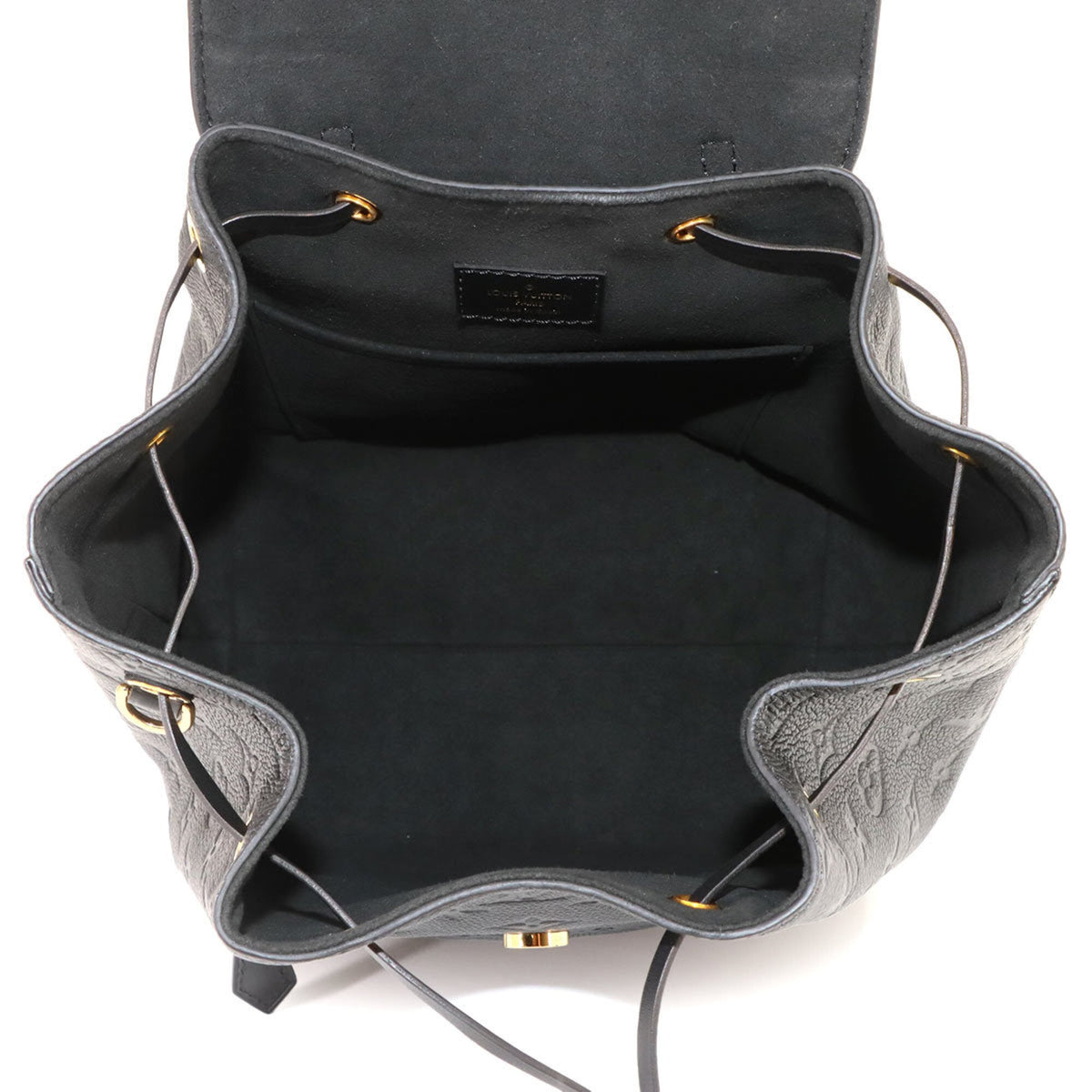 Louis Vuitton Noir Monogram Empreinte Leather Backpack (Pre-Owned)