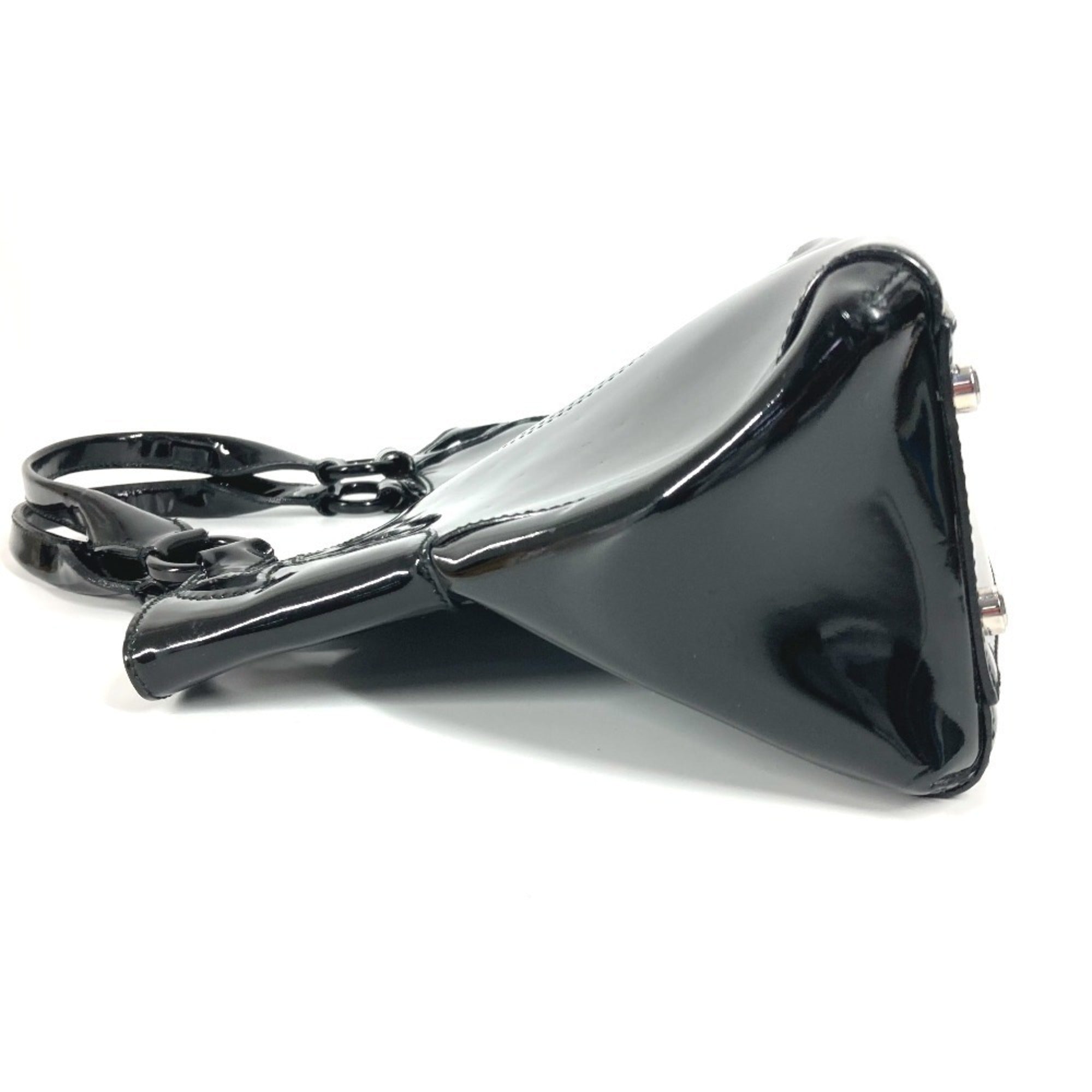 Cartier Black Leather Handbag Tote Bag (Pre-Owned)
