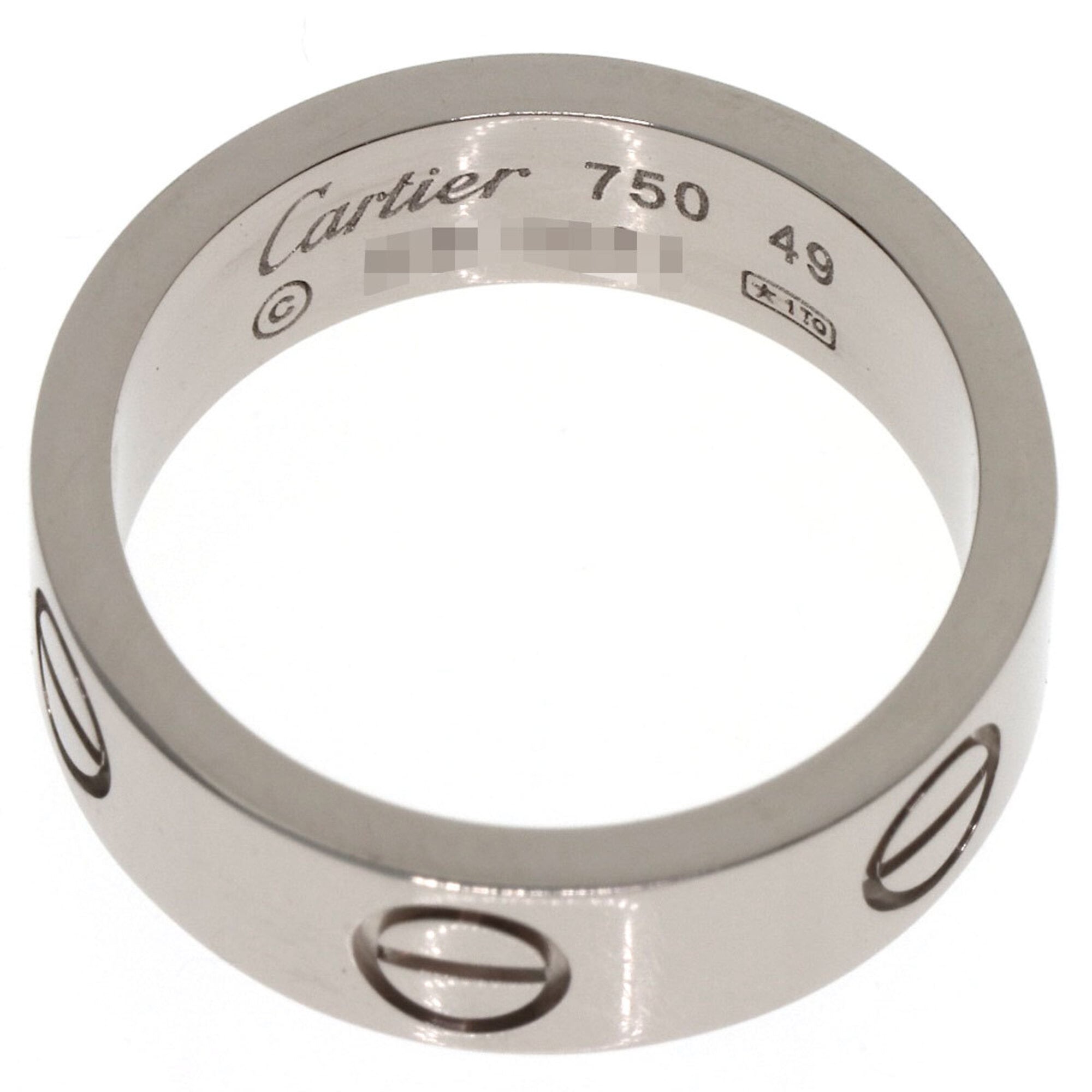 Cartier White Gold (18K) Band Ring (Pre-Owned)