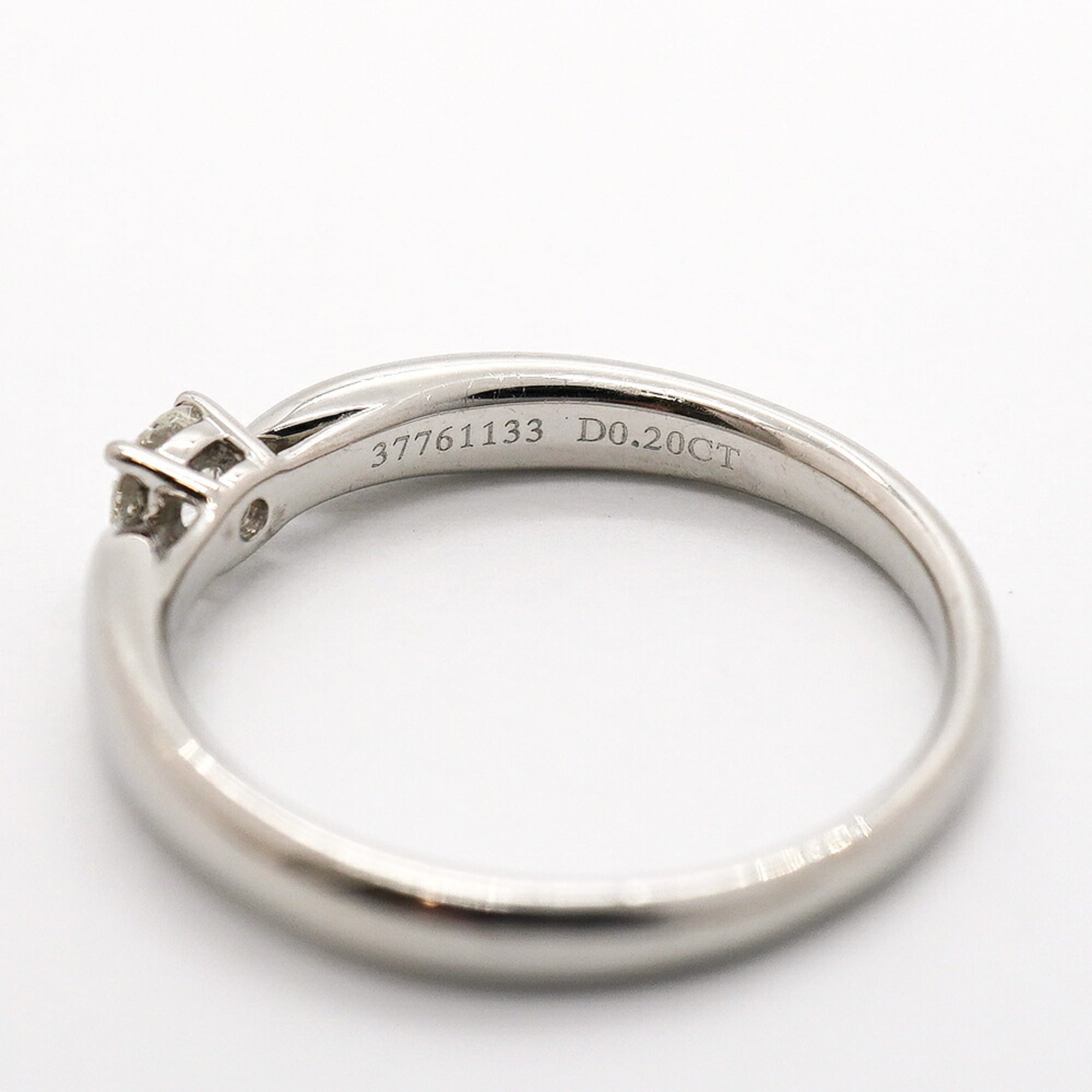 Tiffany Platinum 950 Band Ring (Pre-Owned)