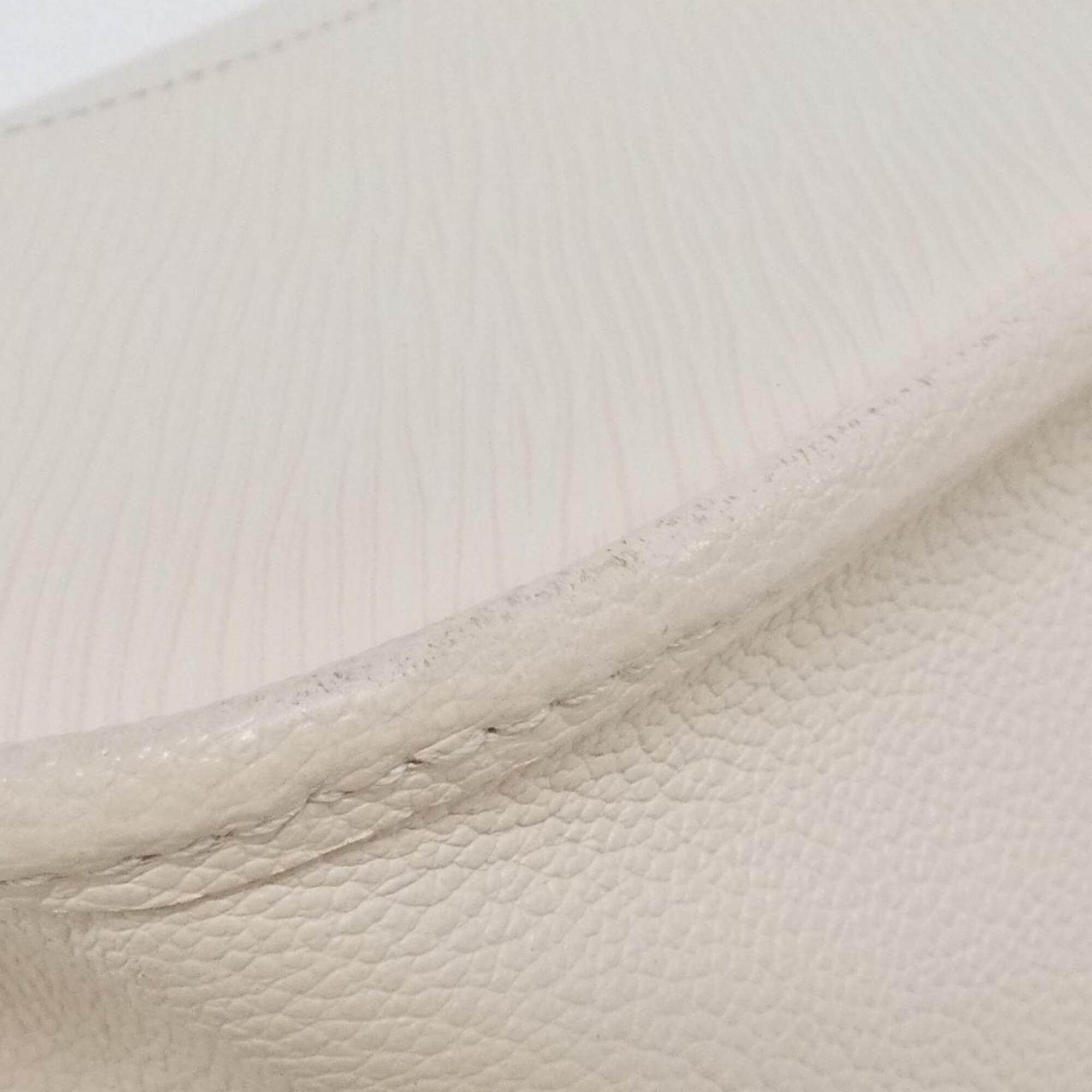 Louis Vuitton Beige Leather Shoulder Bag (Pre-Owned)