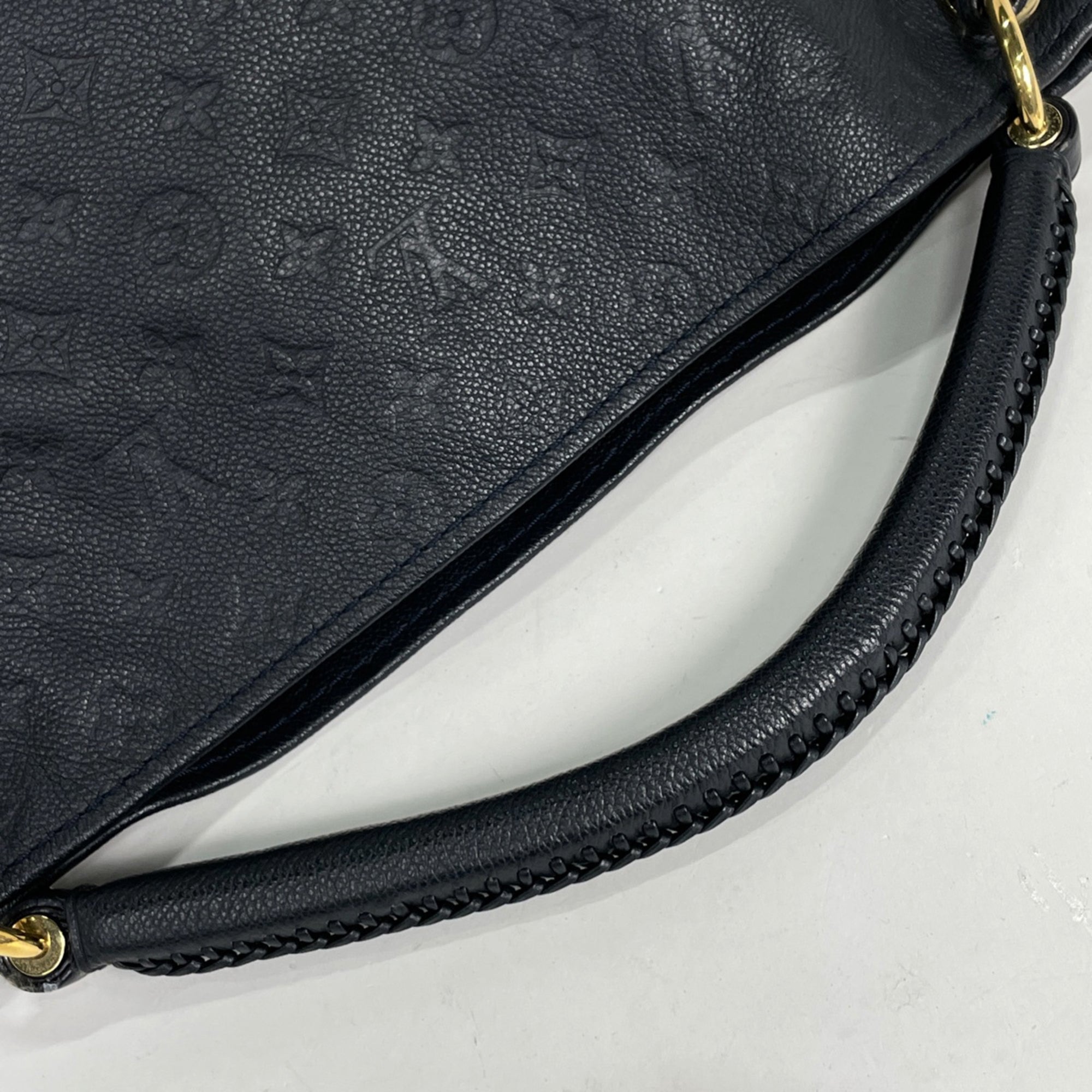 Louis Vuitton Black Noir Monogram Empreinte Shoulder Bag (Pre-Owned)