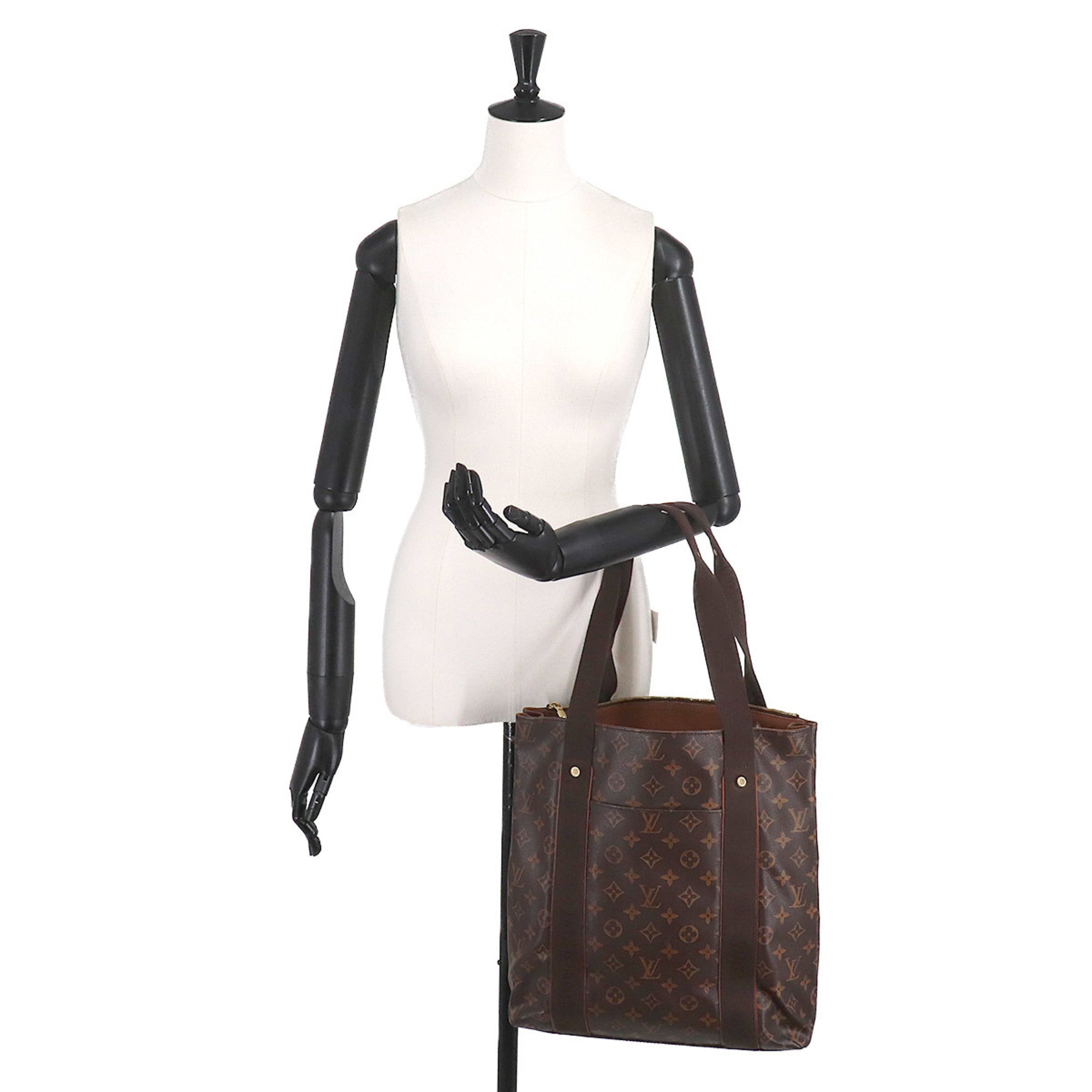 Louis Vuitton Brown Monogram Monogram Handbag Tote Bag (Pre-Owned)