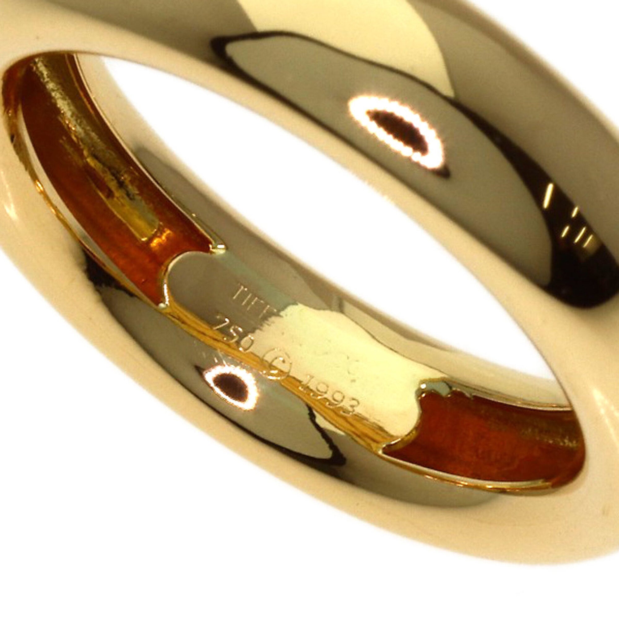 Tiffany Yellow Gold (18K) Band Ring (Pre-Owned)
