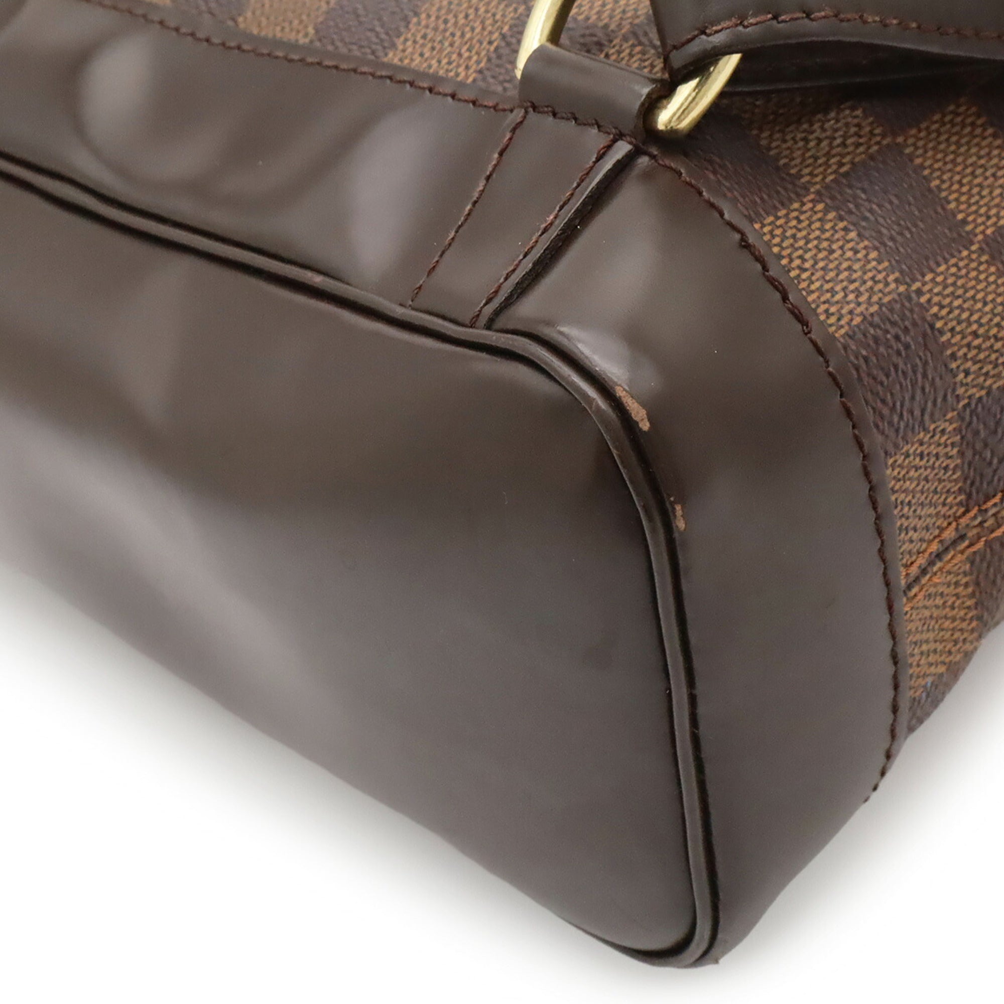 Louis Vuitton Brown Pvc Coated Canvas Damier Canvas Backpack Shoulder Bag (Pre-Owned)
