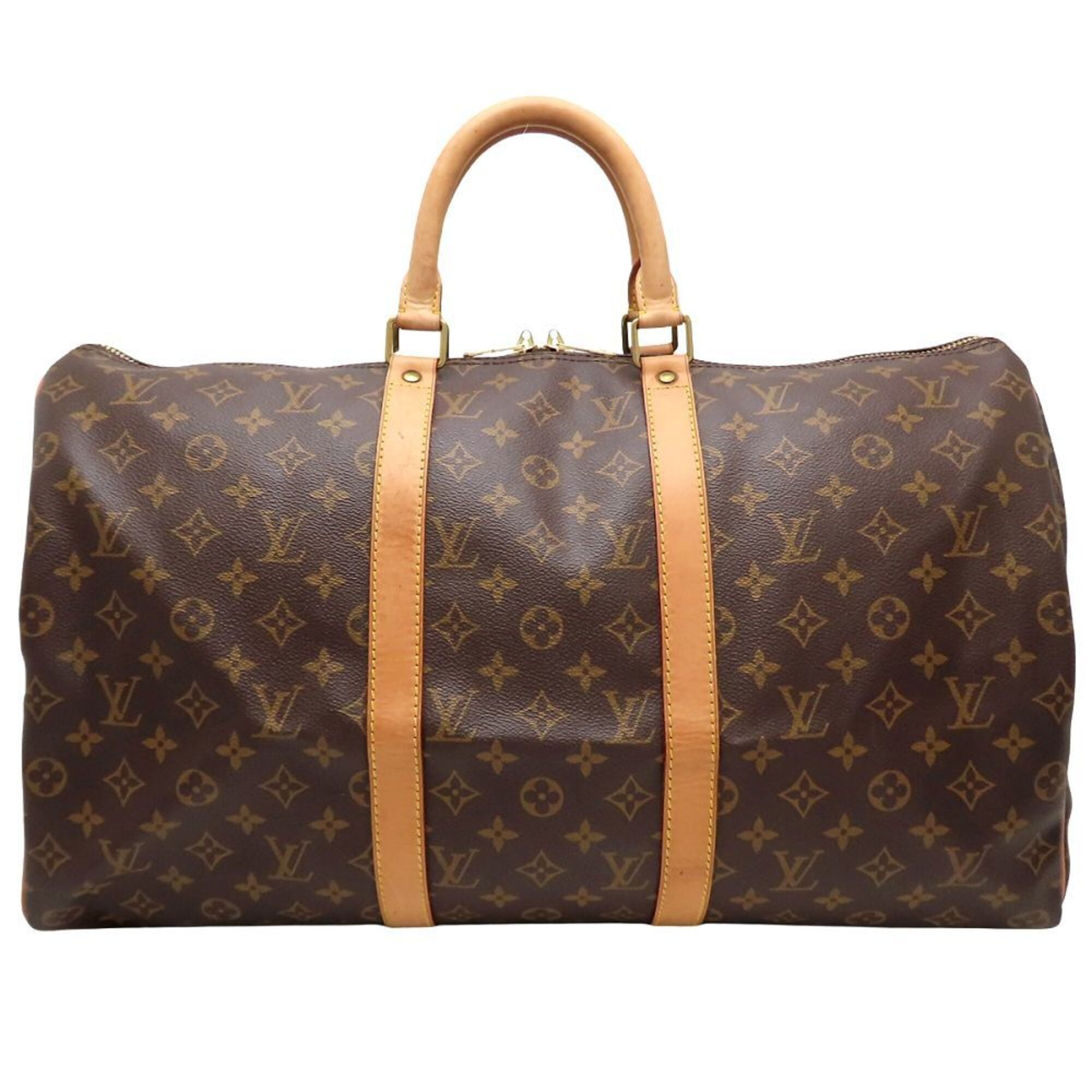 Louis Vuitton Brown Monogram Boston Bag (Pre-Owned)