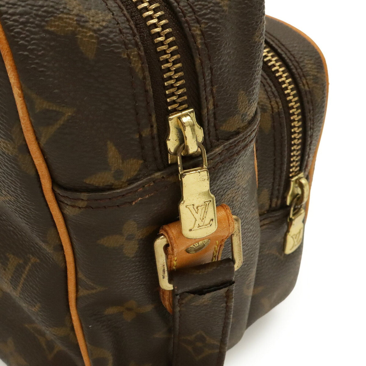Louis Vuitton Brown Monogram Canvas Pvc Coated Canvas Handbag Shoulder Bag (Pre-Owned)