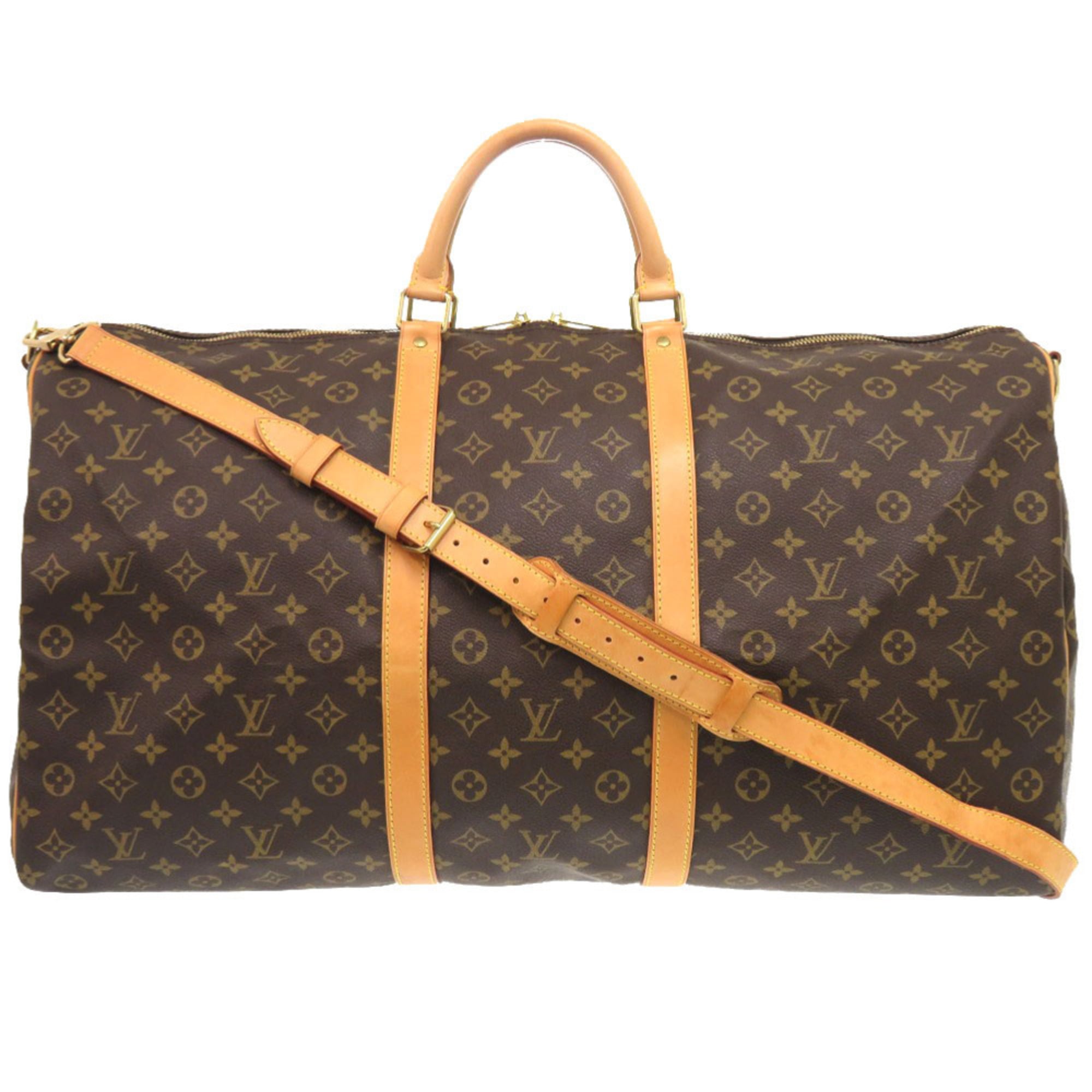 Louis Vuitton Brown Monogram Monogram Boston Bag (Pre-Owned)