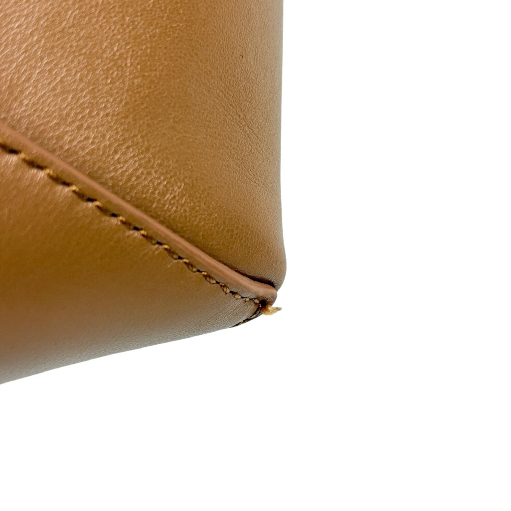 Loewe Camel Leather Tote Bag (Pre-Owned)