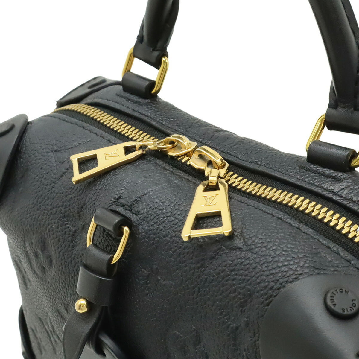 Louis Vuitton Noir Monogram Empreinte Handbag Shoulder Bag (Pre-Owned)