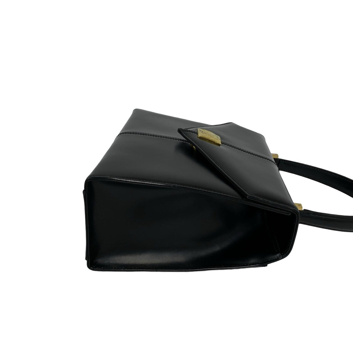 Yves Saint Laurent Black Leather Handbag (Pre-Owned)