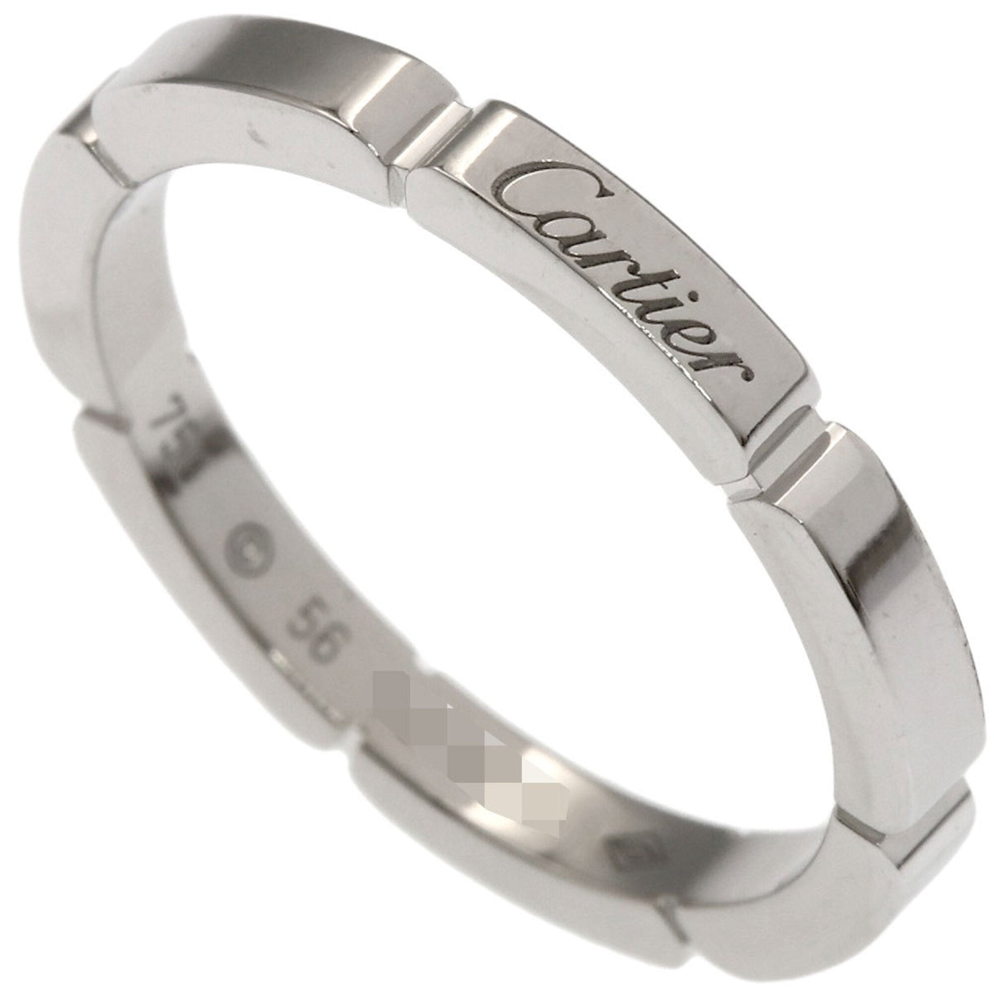 Cartier White Gold (18K) Band Ring (Pre-Owned)